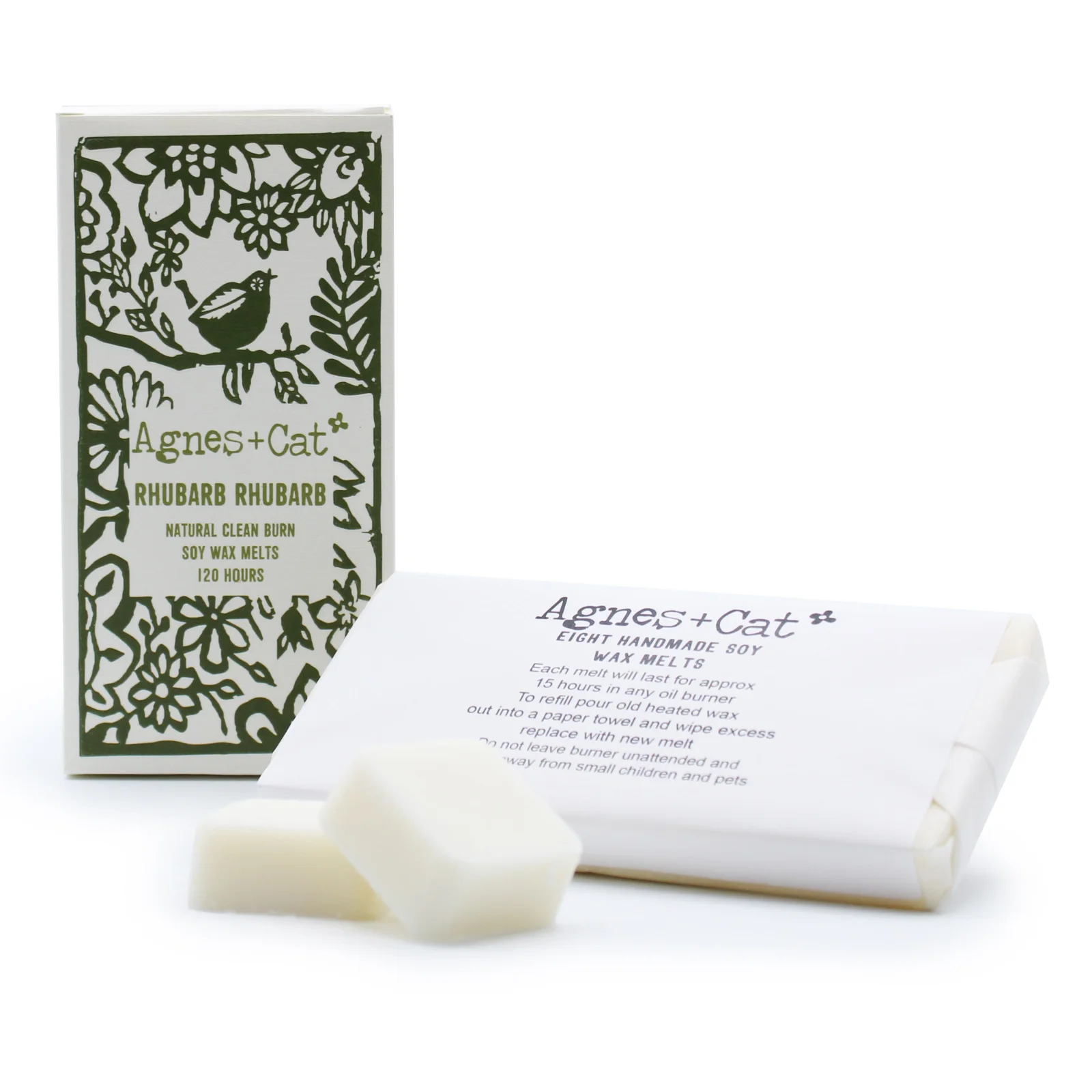Vonný vosk do aromalampy Agnes + Cat Rhubarb Rhubarb – 8 ks – fotka 1
