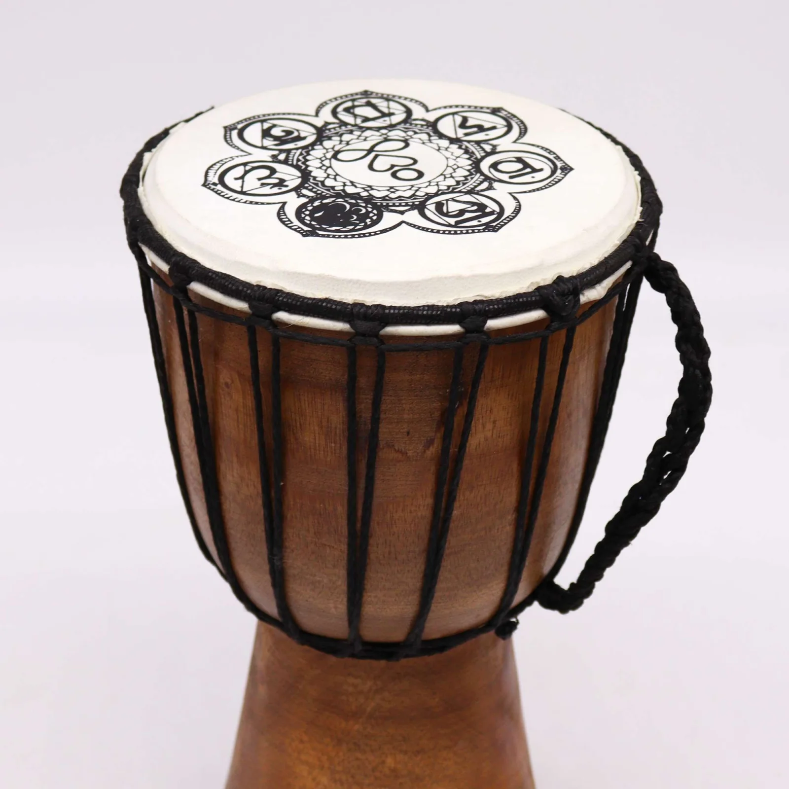 Djembe s širokým vrchom Chakra, 30 cm – fotka 4