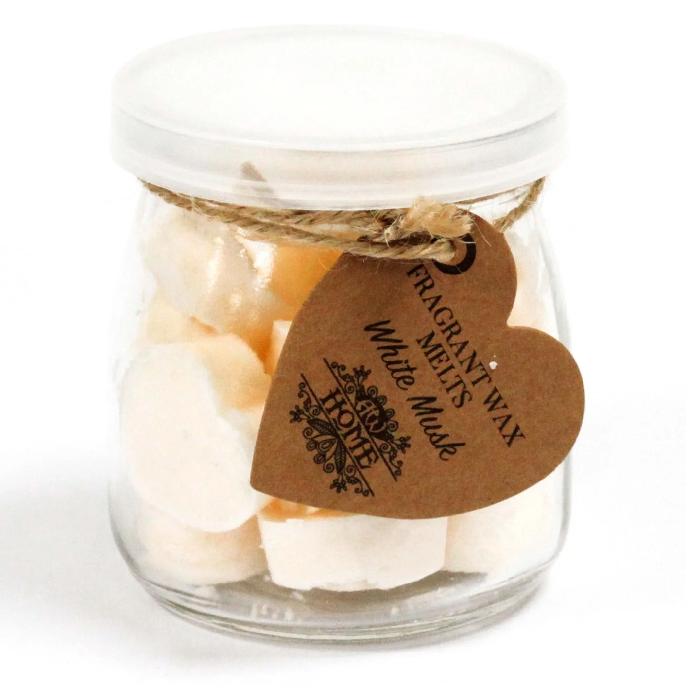 Vonný vosk do aromalampy White Musk – 16 sójových srdiečok – fotka 1