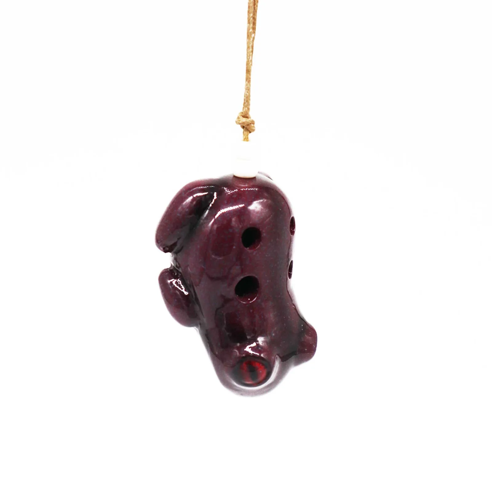 Keramická ocarina – žaba – fotka 2
