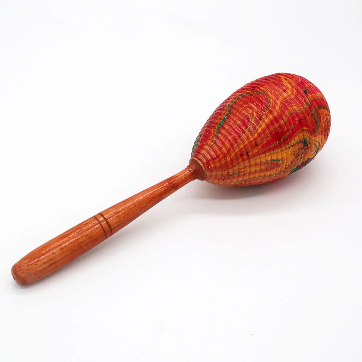 Maracas z ratanu – jednoduché, 21 cm – fotka 1
