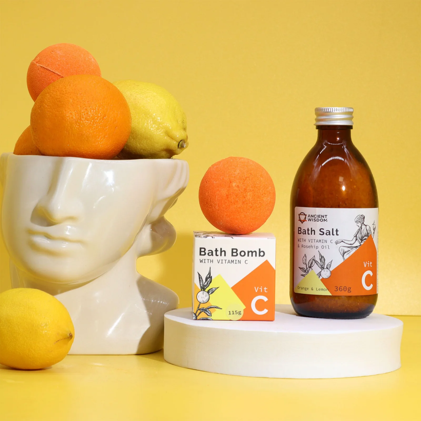 Bomba do kúpeľa s vitamínom C – fotka 4