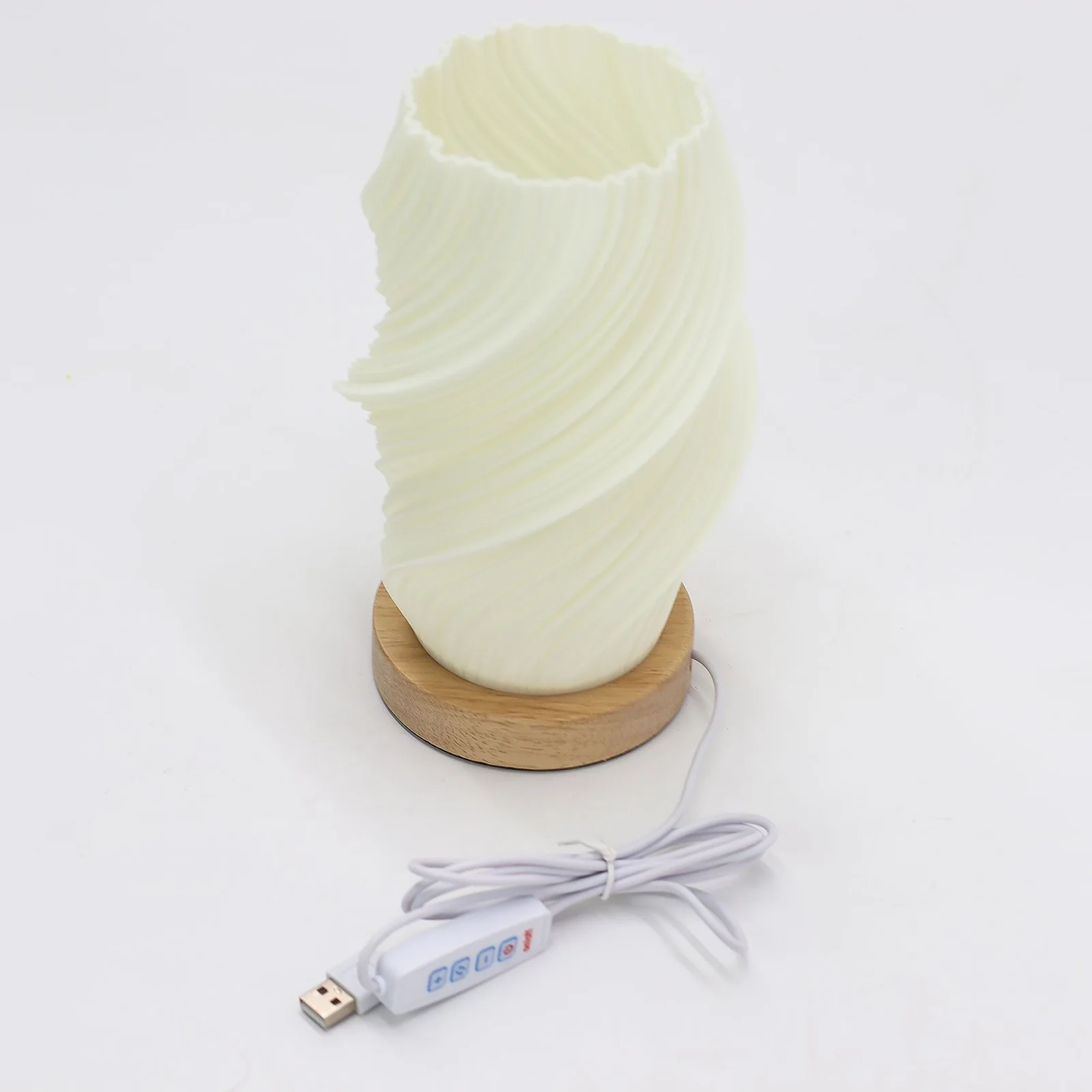 Lampa New Wave Cloud Twisted – USB, 3 stupne jasu – fotka 4
