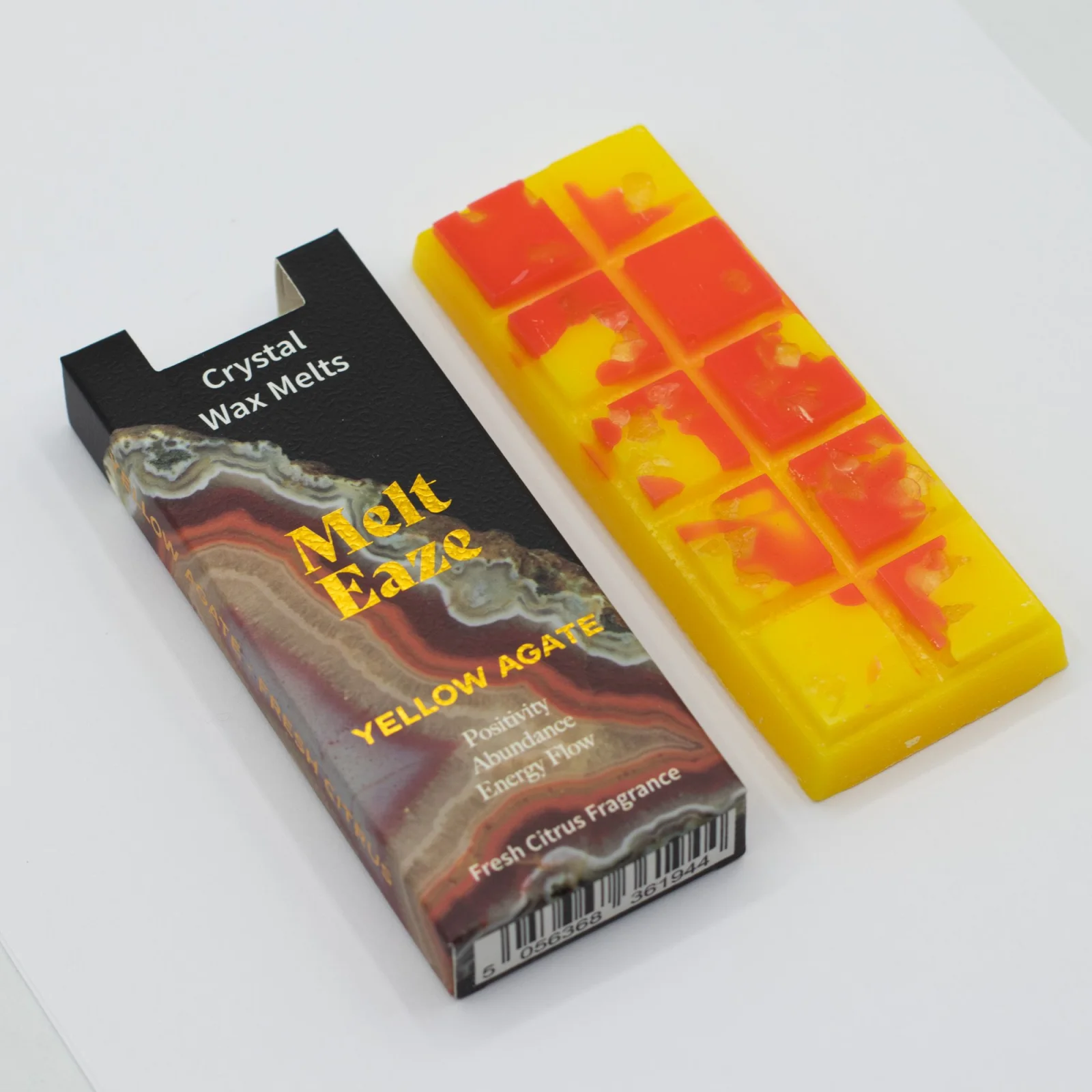 Vonný vosk MeltEaze Golden Glow – svieži citrus, 50 g – fotka 4