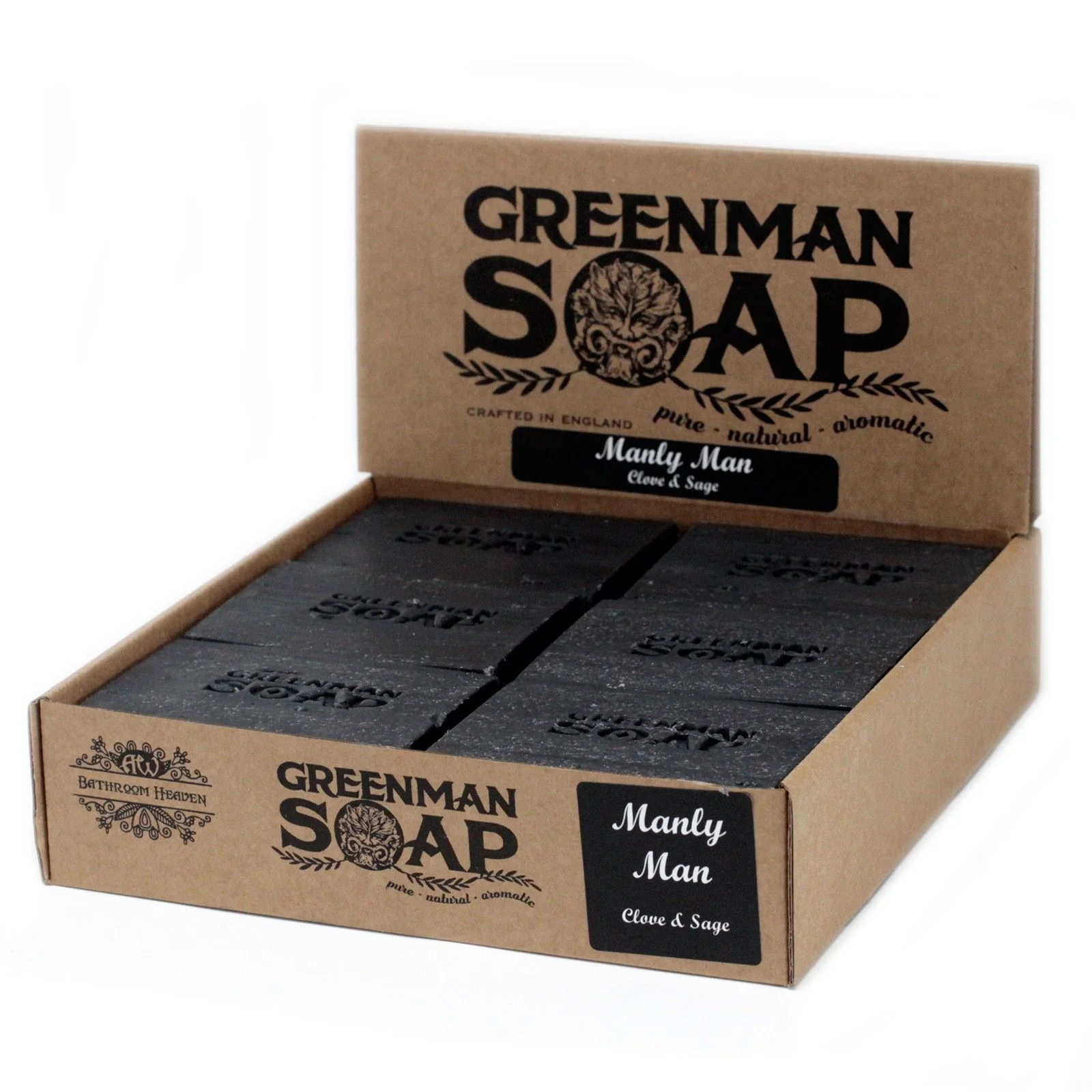 Mydlo Greenman Manly Man – klinčeky a šalvia, 100 g – fotka 4
