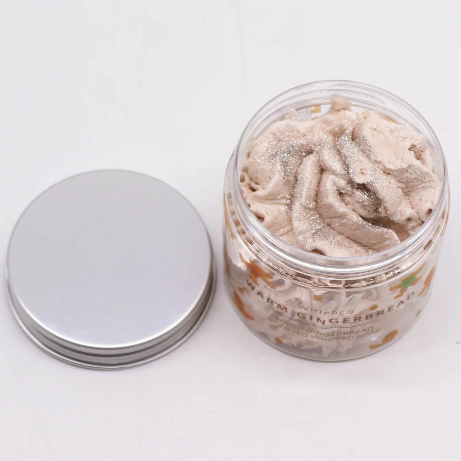 Šľahané mydlo Warm Gingerbread – perník a korenie – fotka 2