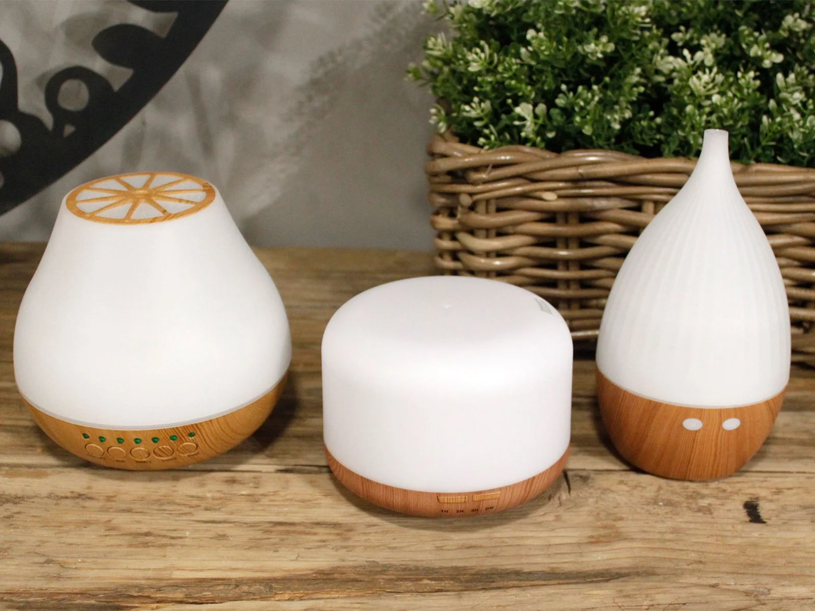 Ultrazvukový difuzér Aarhus – 300 ml, USB, časovač – fotka 2