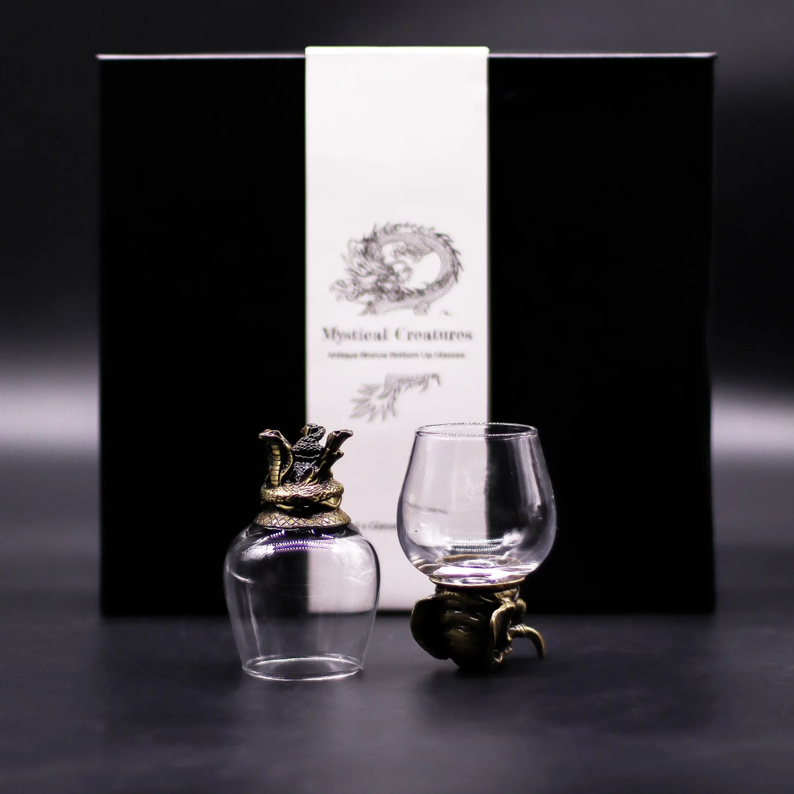 Poháre Bottom Up – 6 ks, 100 ml, mýtické tvory – fotka 4