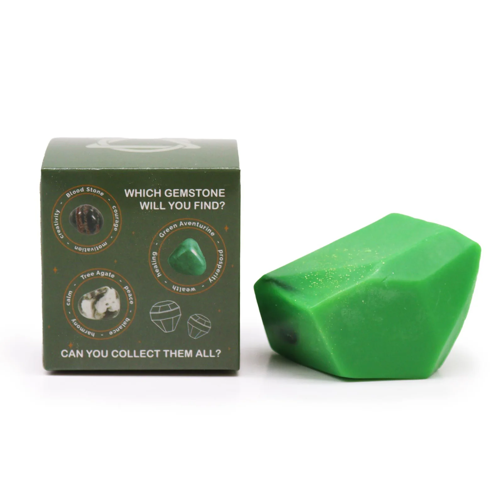 Mydlo s kameňom Crystal Elemental Earth – zem, 100 g – fotka 1