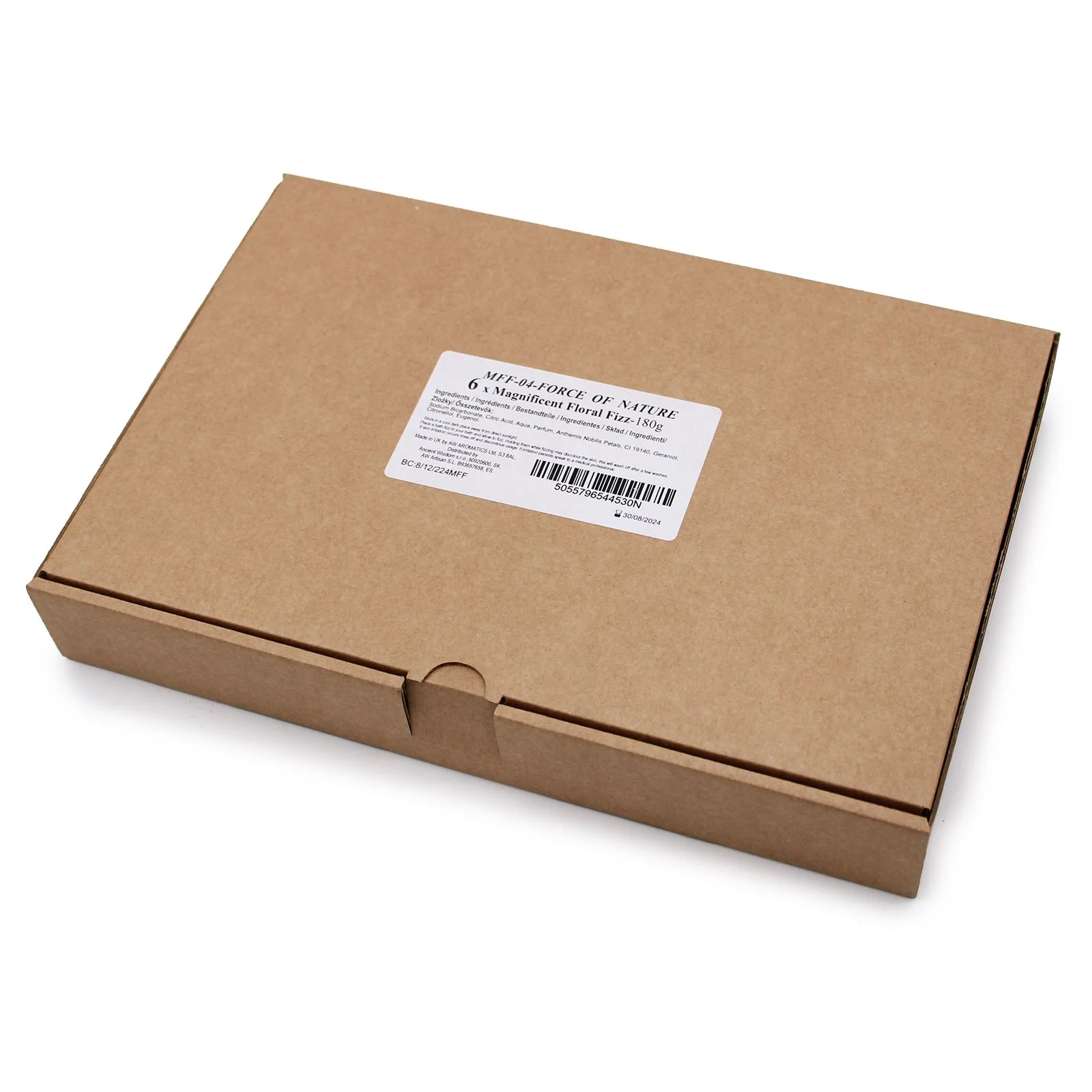 Bomba do kúpeľa Floral Fizz Force of Nature – harmanček, 200 g – fotka 3