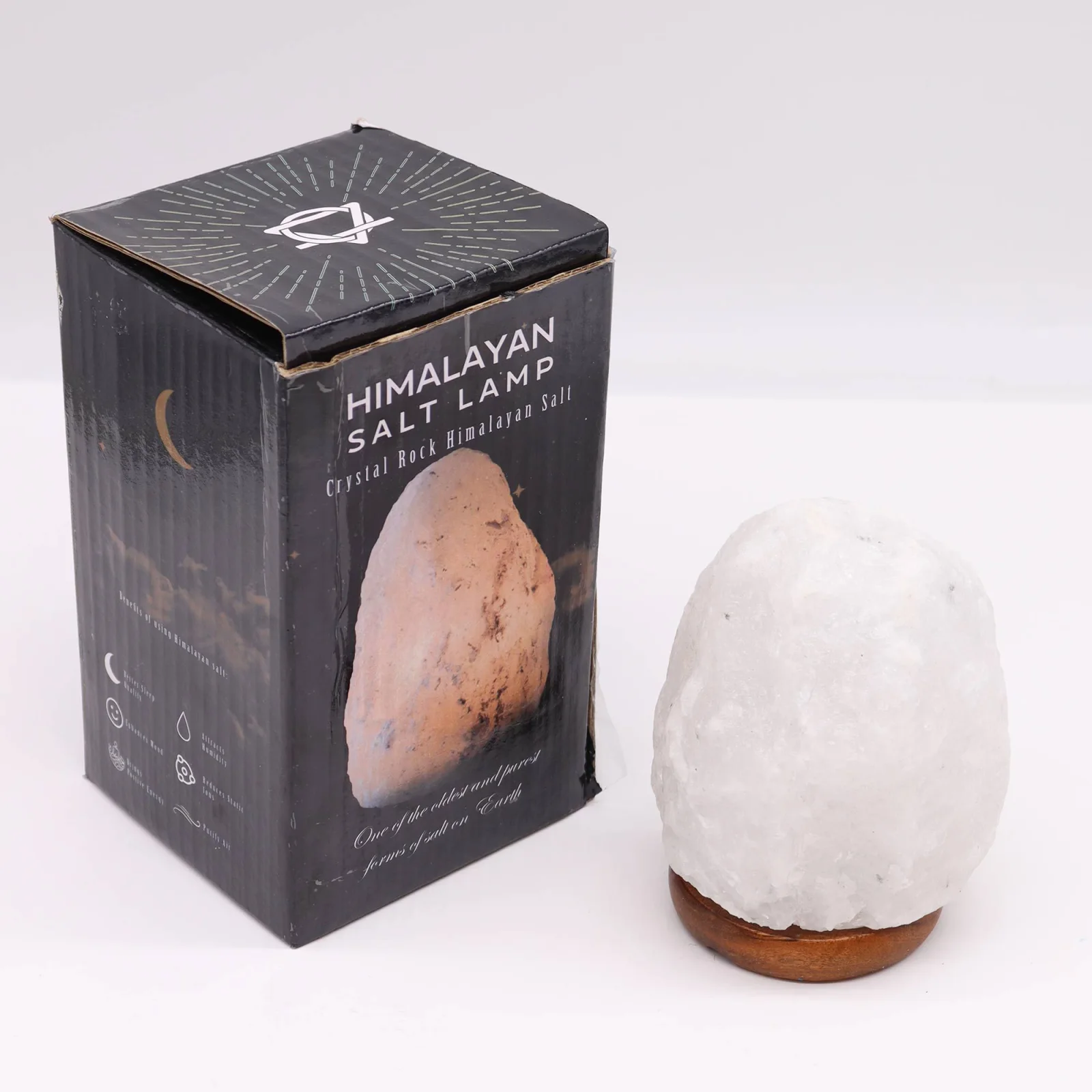 Soľná lampa z himalájskej soli – cca 1,5 – 2 kg – fotka 1