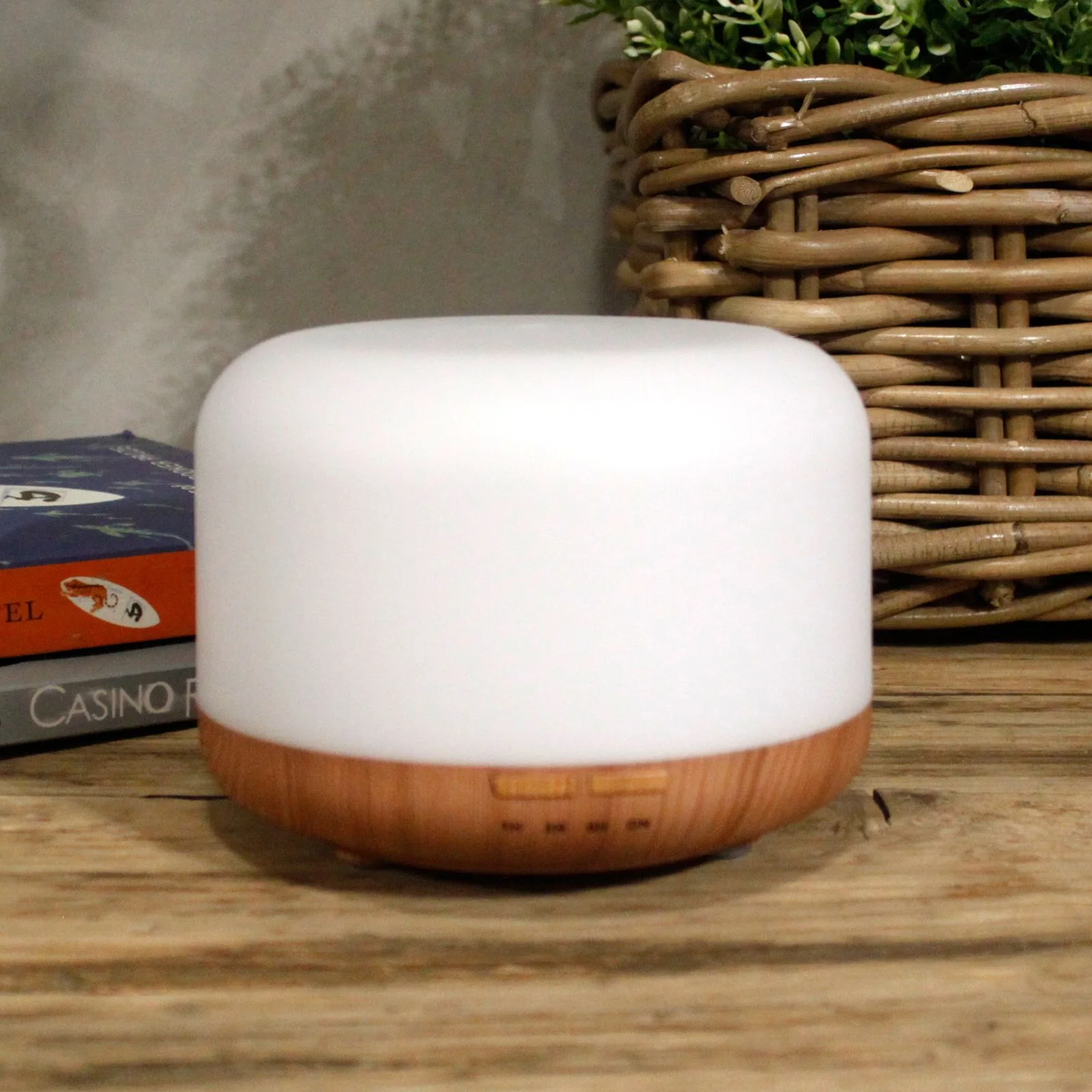 Ultrazvukový difuzér Aarhus – 300 ml, USB, časovač – fotka 1