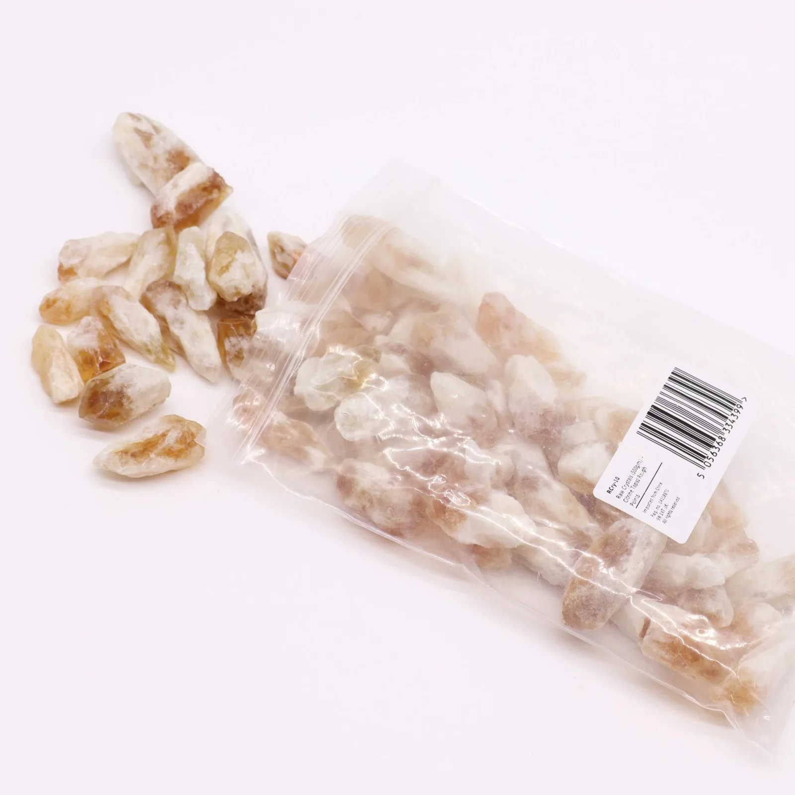 Citrín – surové hroty, balenie 500 g – fotka 4