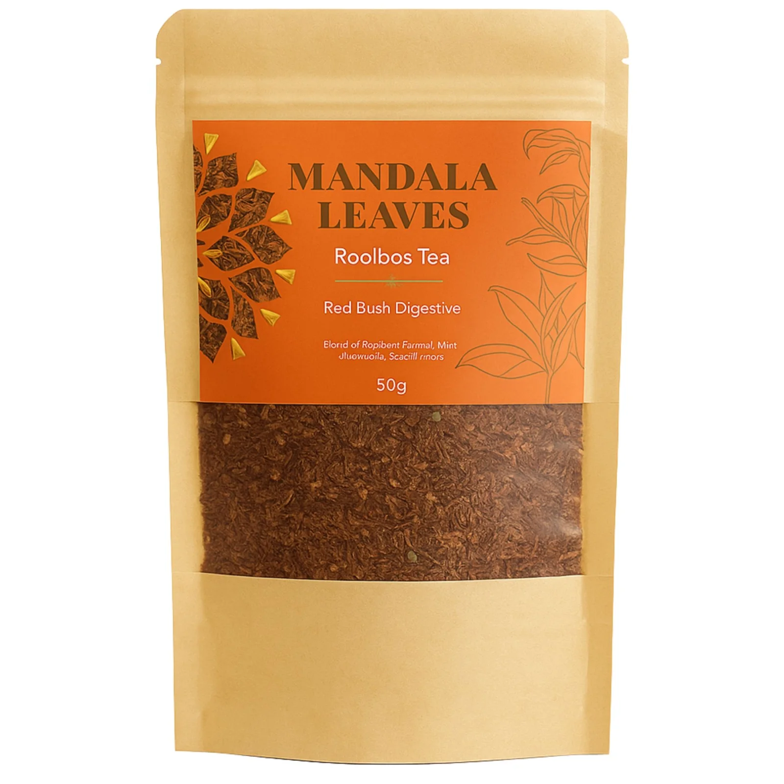 Rooibos Red Bush Relax – jablko a levanduľa, 50 g, vrecko – fotka 3
