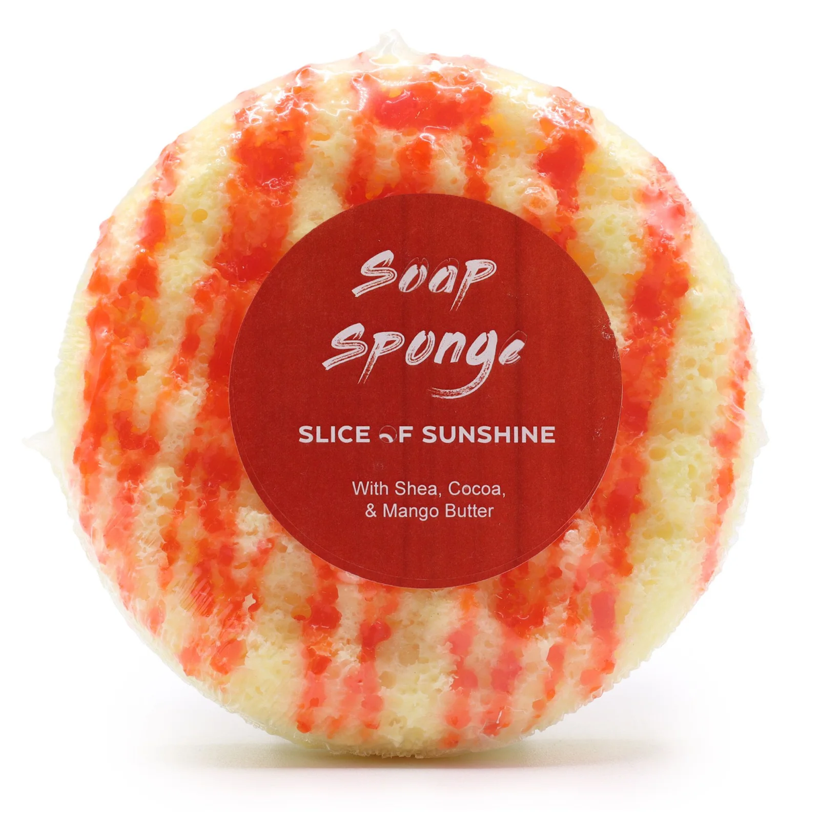Mydlová špongia Butter Bubble Soap – Slice of Sunshine – fotka 1