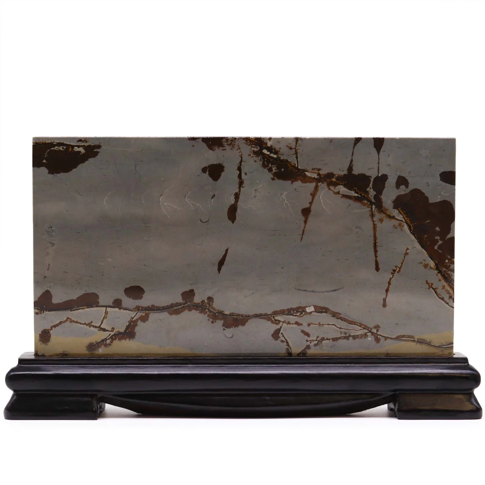 Obrazový kameň Guohua – veľká krajinka, 15 × 25 cm – fotka 2
