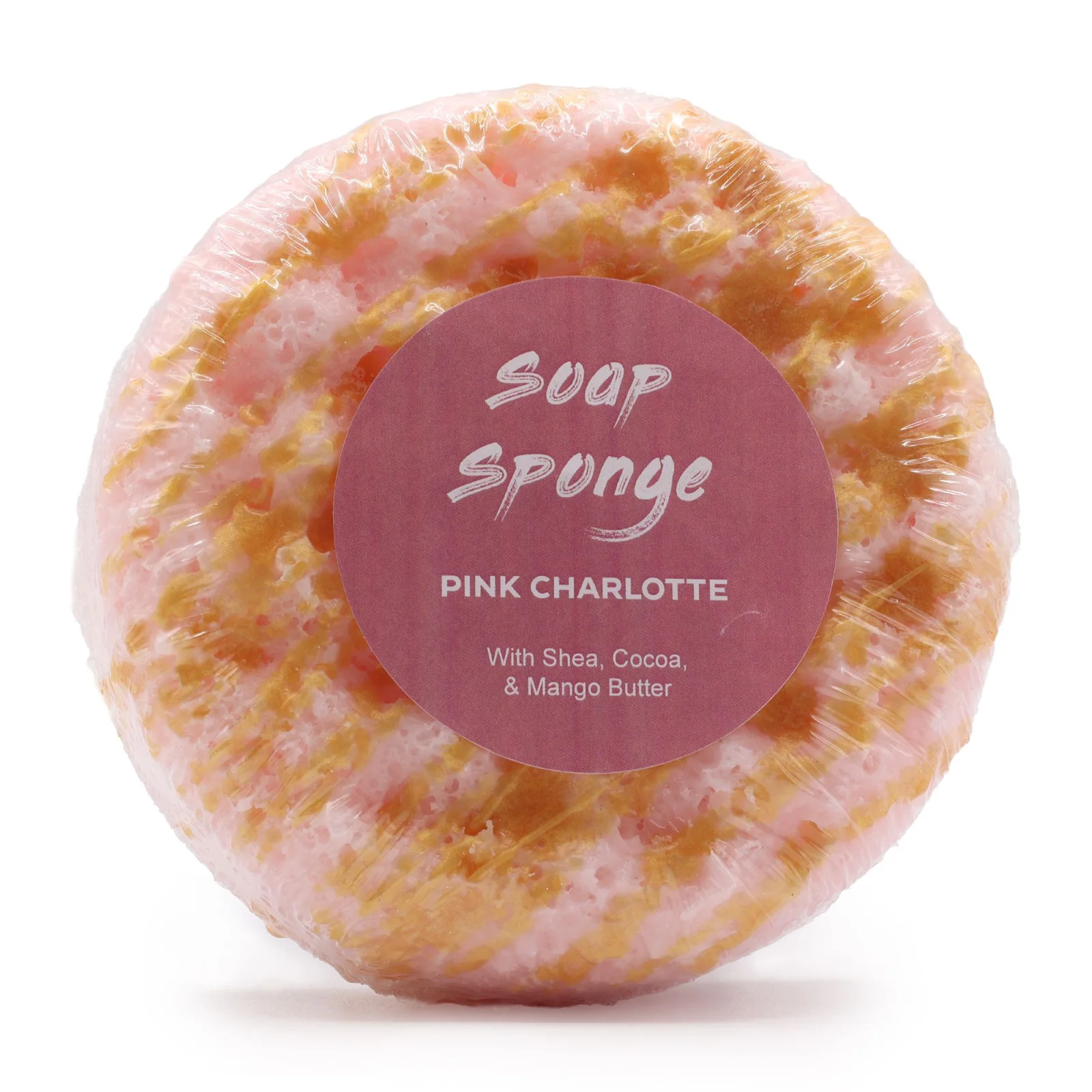 Mydlová špongia Butter Bubble Soap – Pink Charlotte – fotka 1