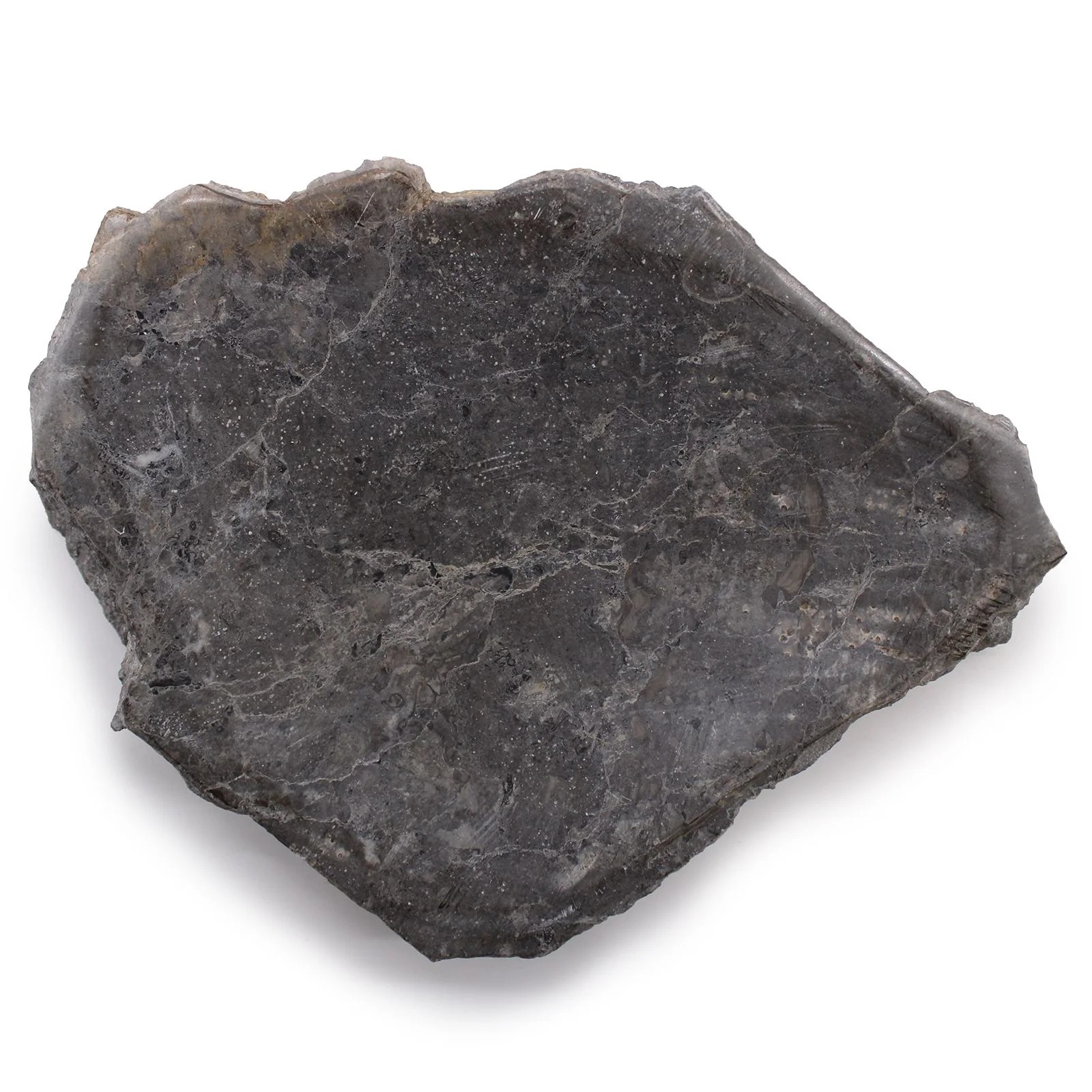 Mydelnička zo sivého mramoru, 16 × 12 cm – fotka 2