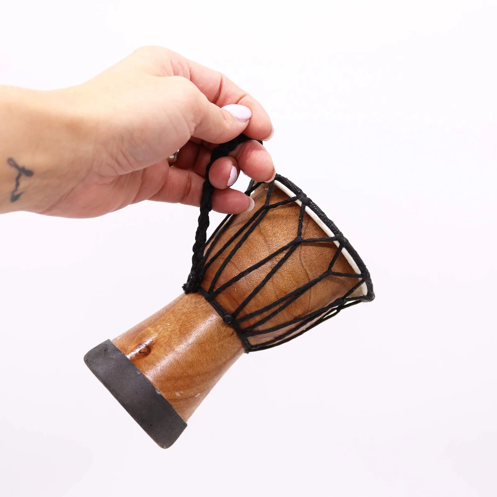 Djembe s širokým vrchom Mandala, 15 cm – fotka 4