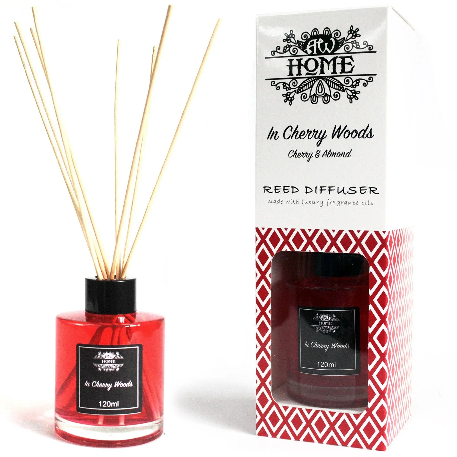 Difuzér s tyčinkami In Cherry Woods – čerešňa, 120 ml – fotka 2