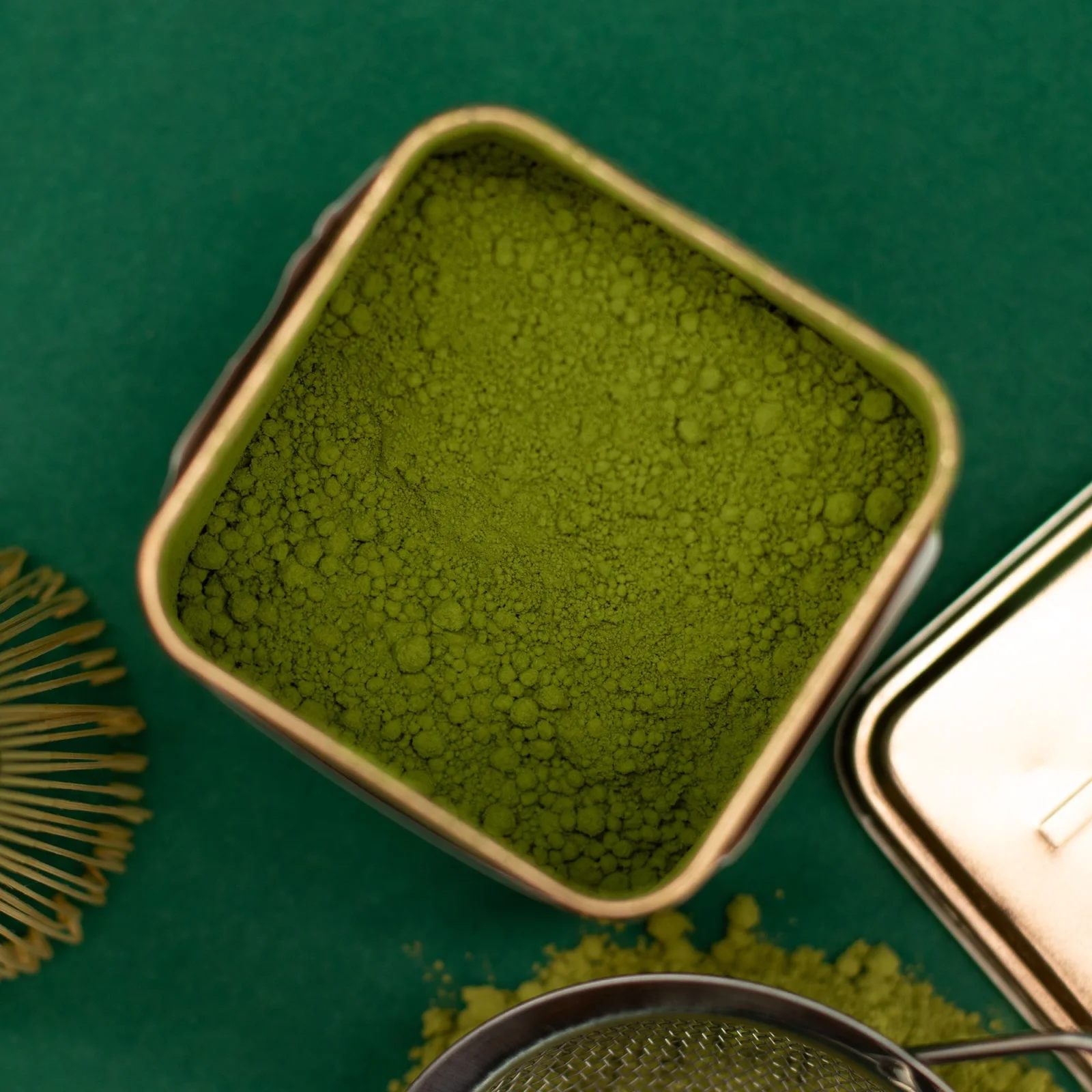 Ceremoniálna matcha bio, 50 g, plechovka – fotka 8