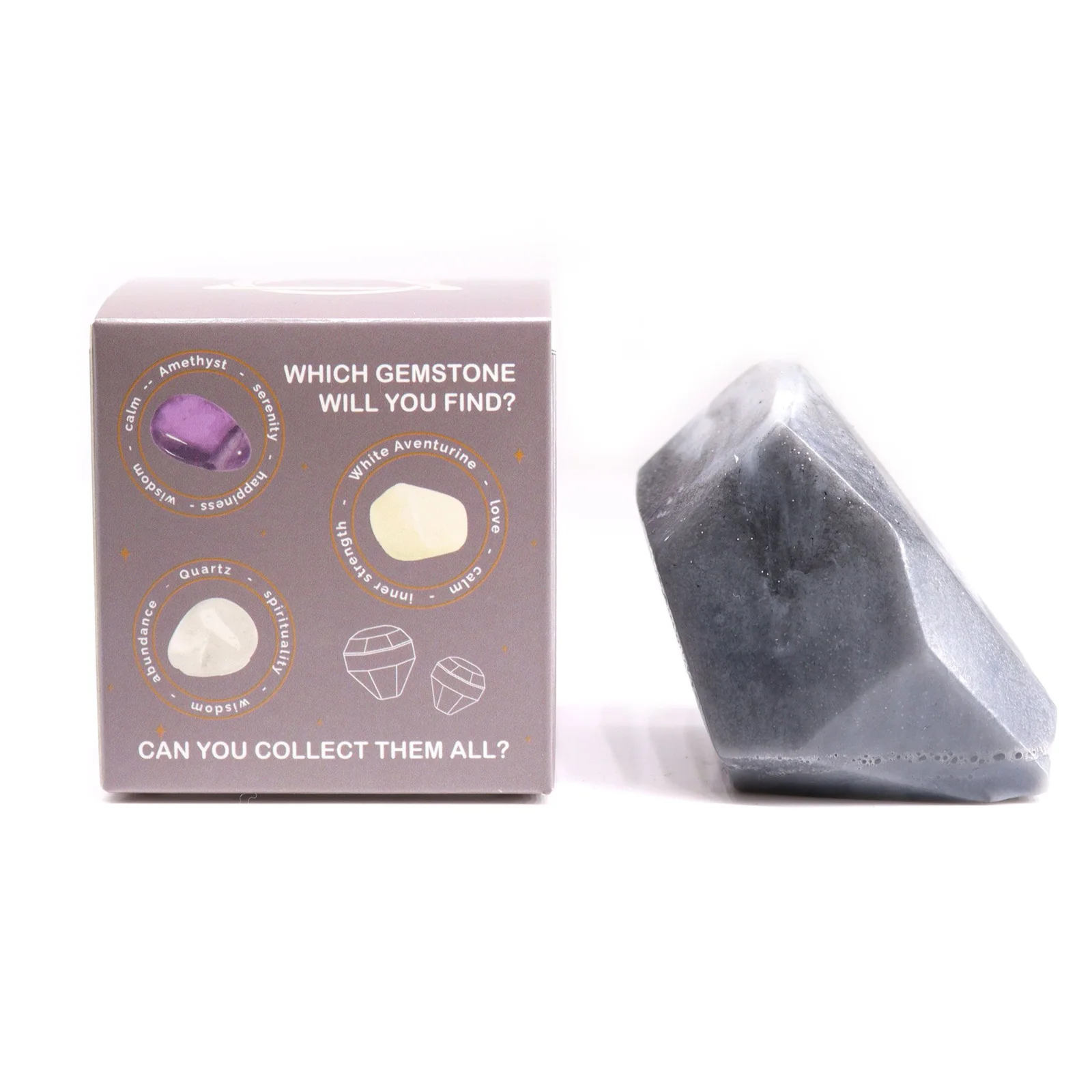 Mydlo s kameňom Crystal Elemental Air – vzduch, 100 g – fotka 1