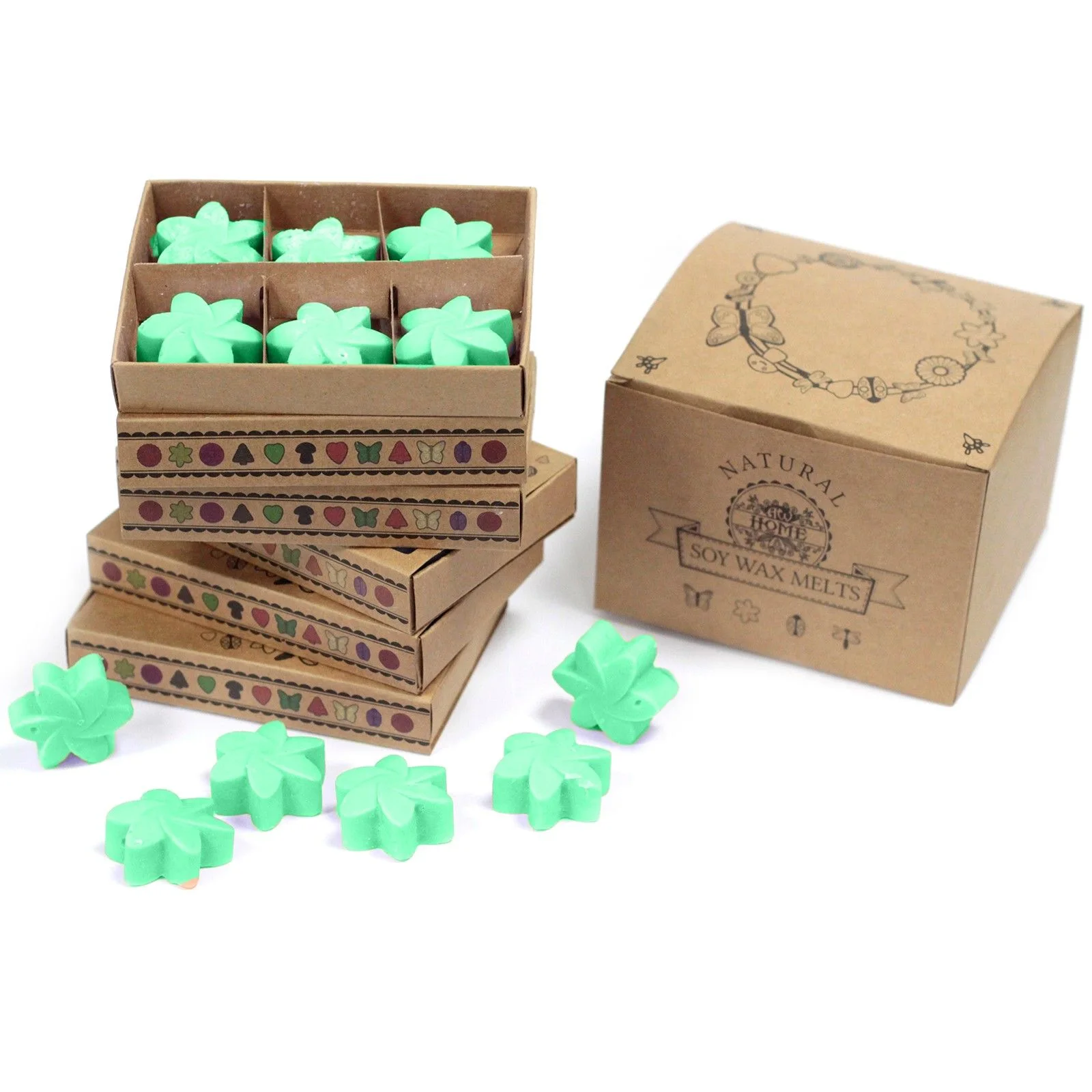 Vonný vosk do aromalampy Hidden Garden – 6 ks – fotka 1