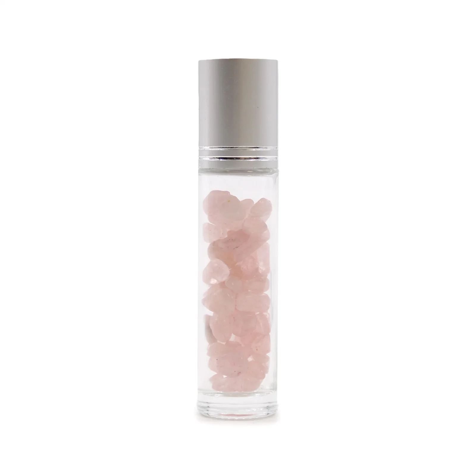 Roll-on fľaštička s ruženínom, 5 ml – strieborné viečko – fotka 2