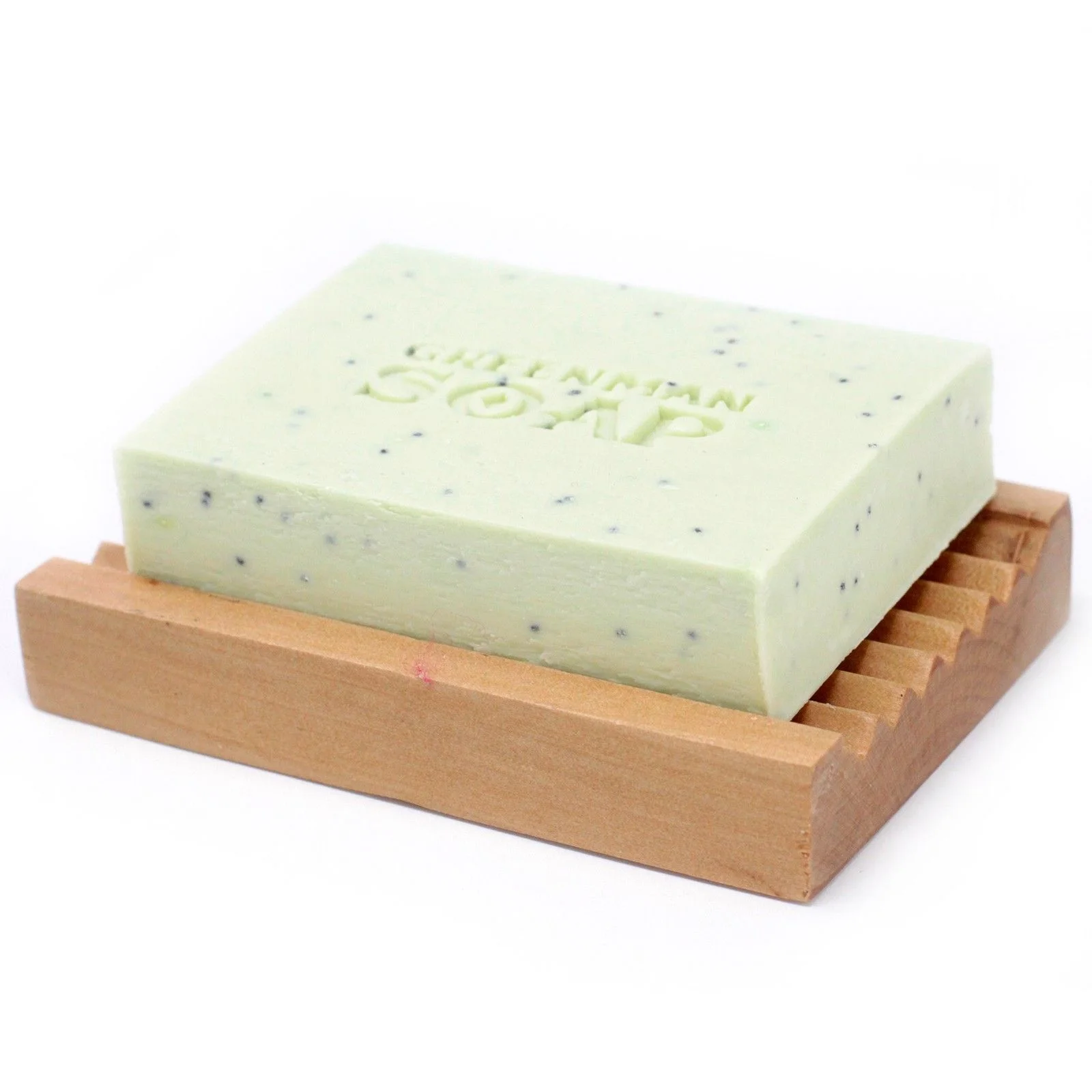 Mydlo Greenman Spot Attack – tea tree a mäta, 100 g – fotka 3