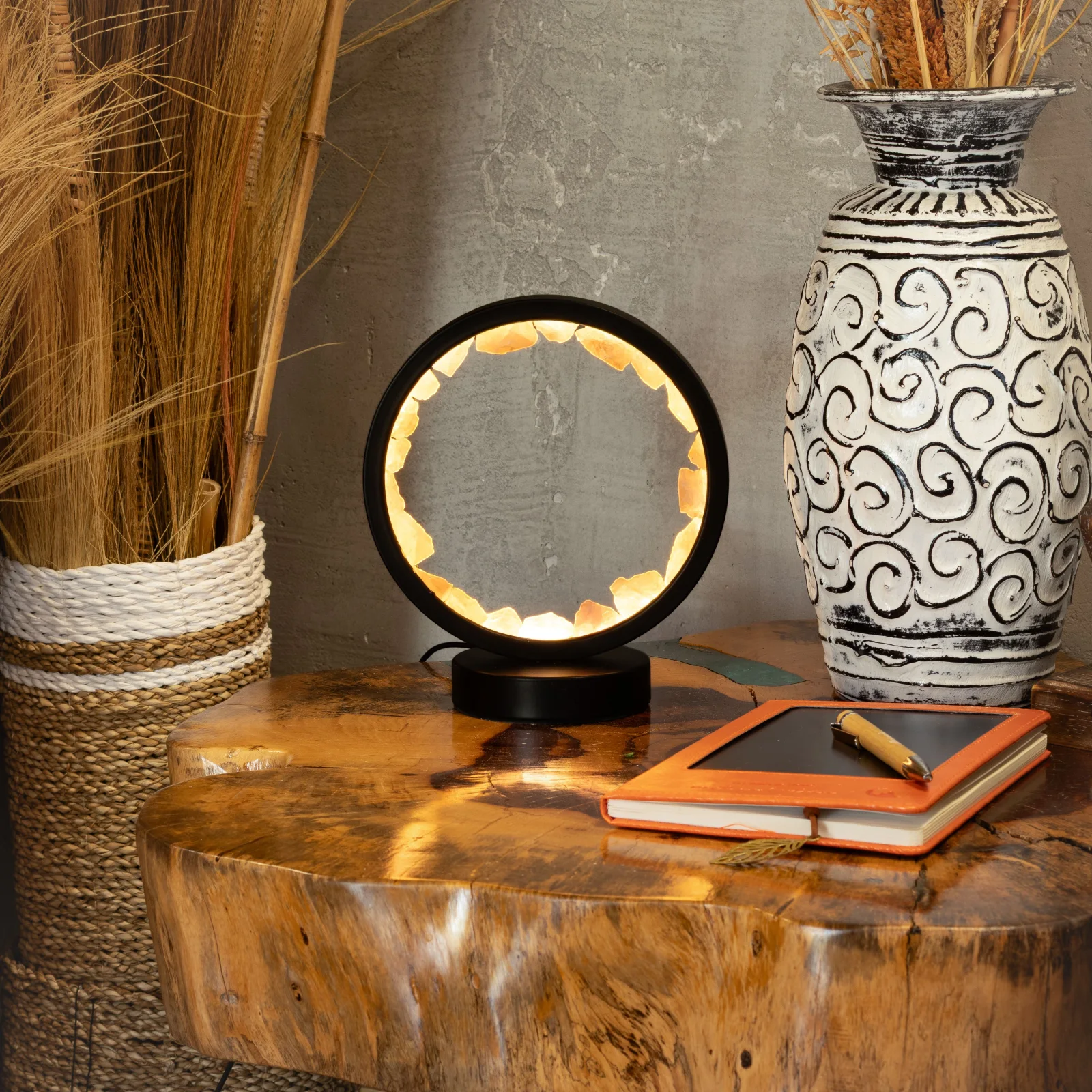 Lampa Gemstone Halo Zen Body – ruženín – fotka 6