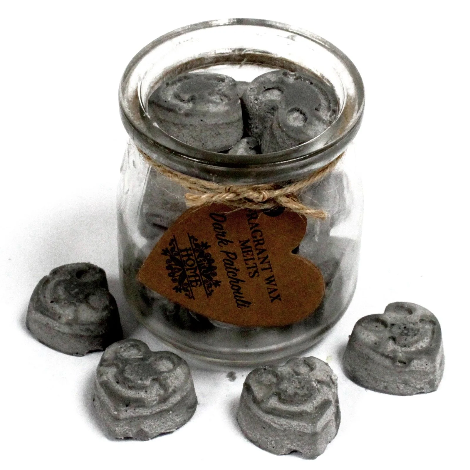 Vonný vosk do aromalampy Dark Patchouli – 16 sójových srdiečok – fotka 2