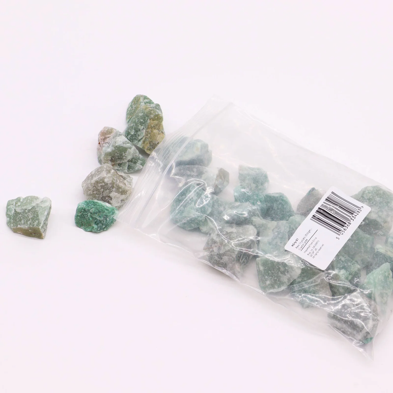 Jadeit – surové kryštály, balenie 500 g – fotka 4