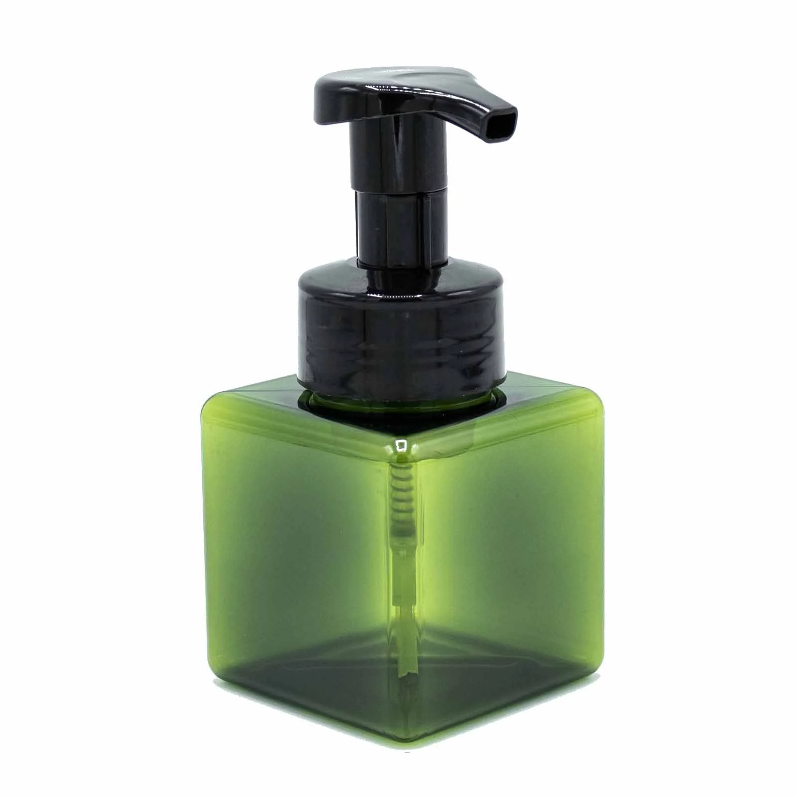 Nízka plniteľná fľaša s penovou pumpou – 250 ml – fotka 1