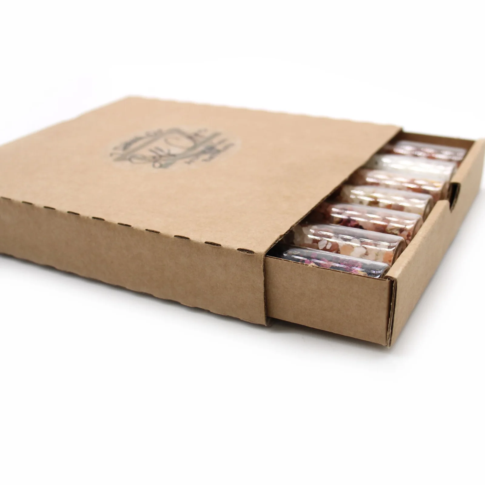 Sada solí do kúpeľa vo fľaštičkách – 7 vôní, 7 × 40 g – fotka 4
