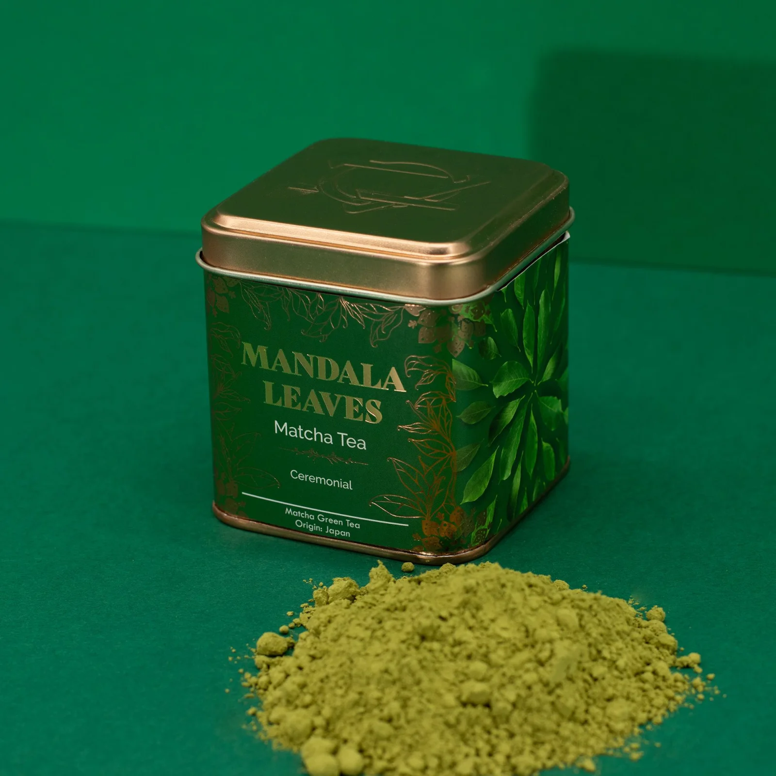 Ceremoniálna matcha bio, 50 g, plechovka – fotka 1