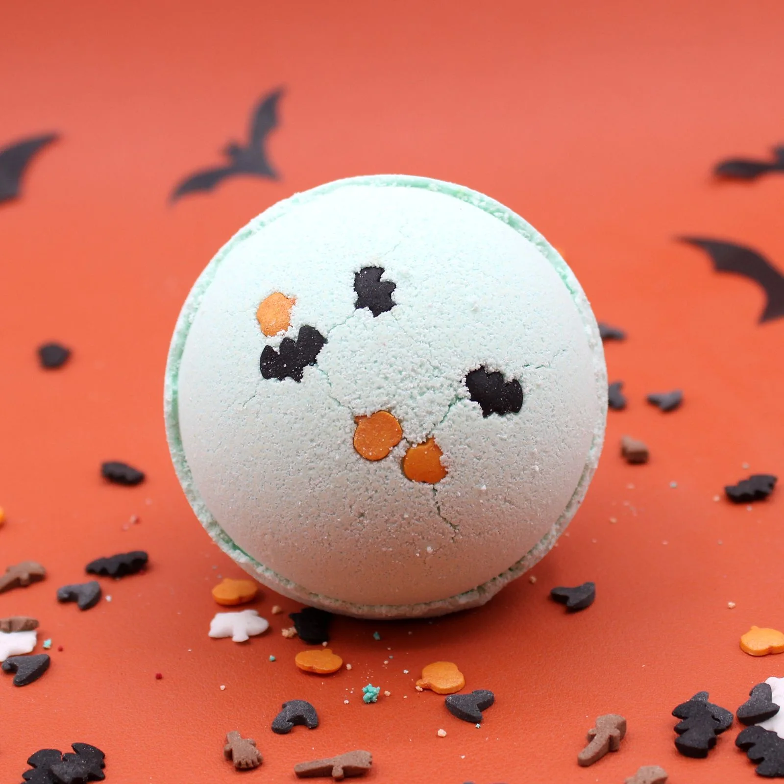 Halloweenska bomba do kúpeľa Coconut & Lime – 180 g – fotka 2