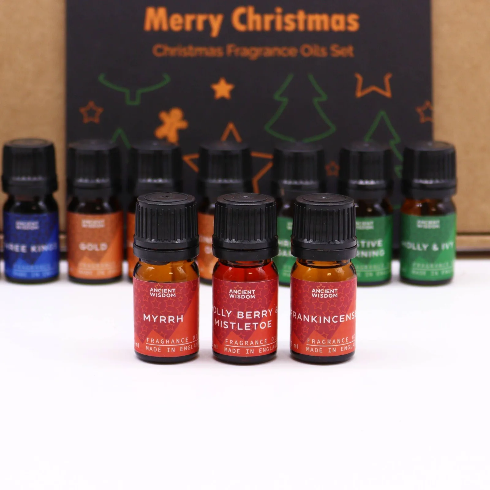 Sada vonných olejov Holy Scents of Christmas – 12 × 5 ml – fotka 7
