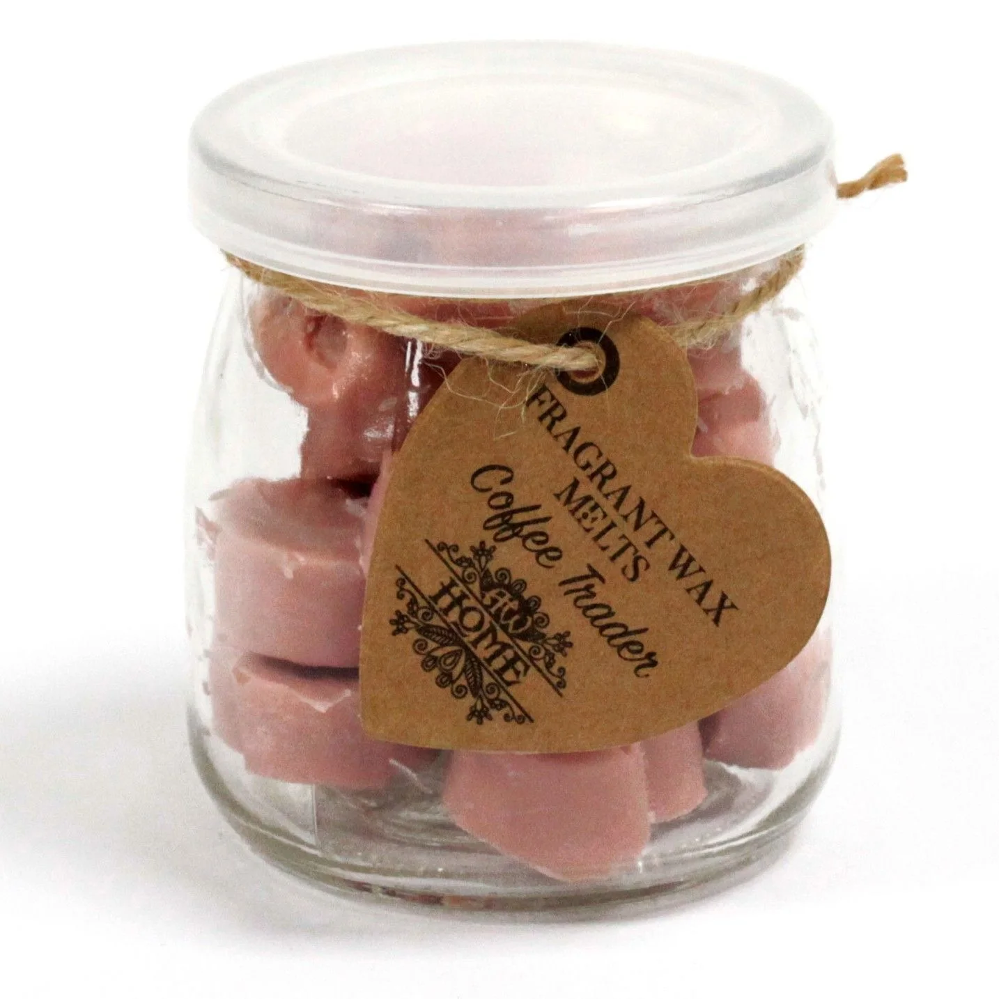Vonný vosk do aromalampy Coffee Trader – 16 sójových srdiečok – fotka 1