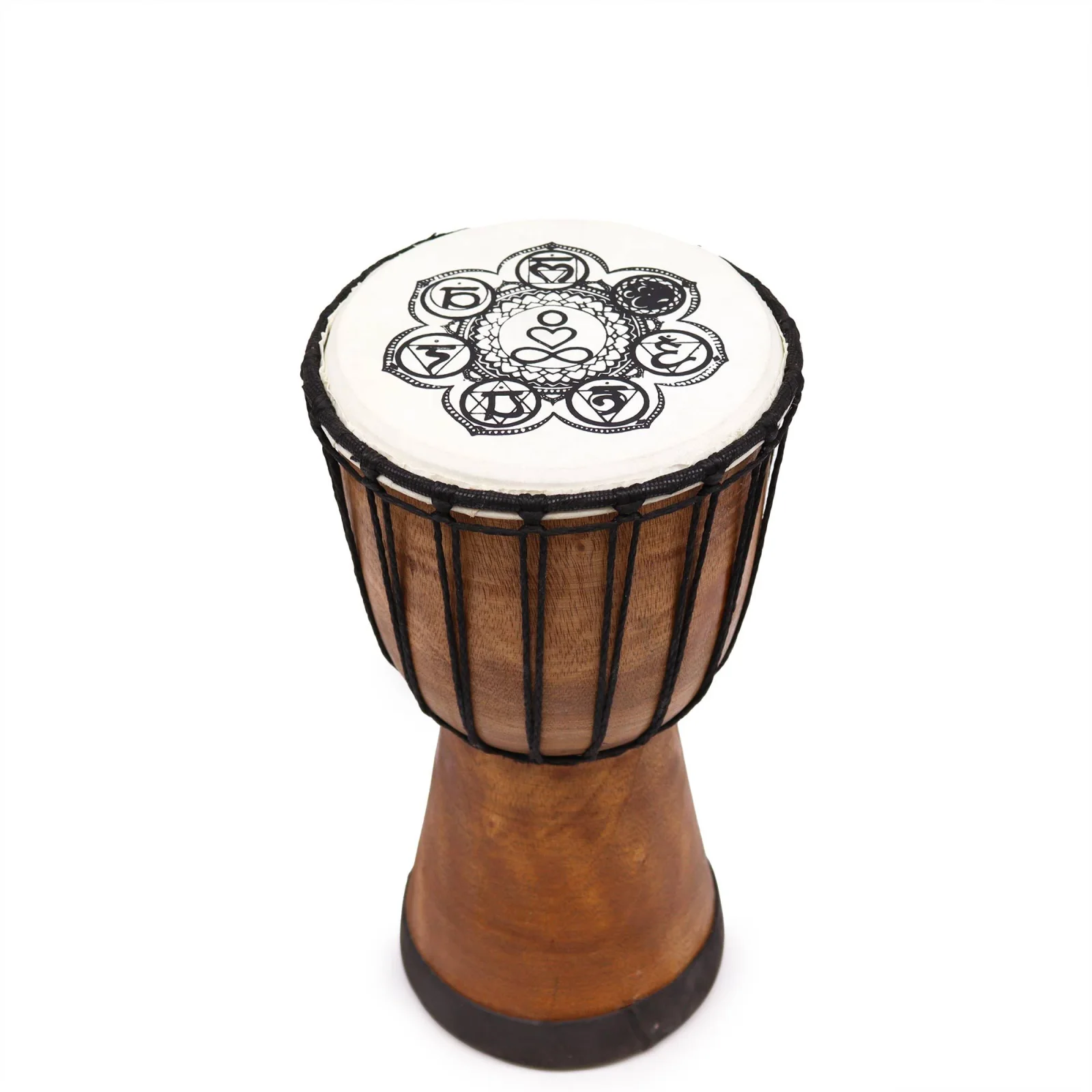 Djembe s širokým vrchom Chakra, 30 cm – fotka 1