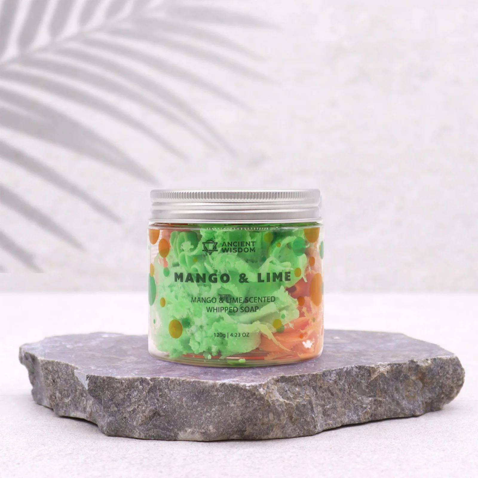 Šľahané mydlo Mango & Lime – mango a limetka – fotka 2