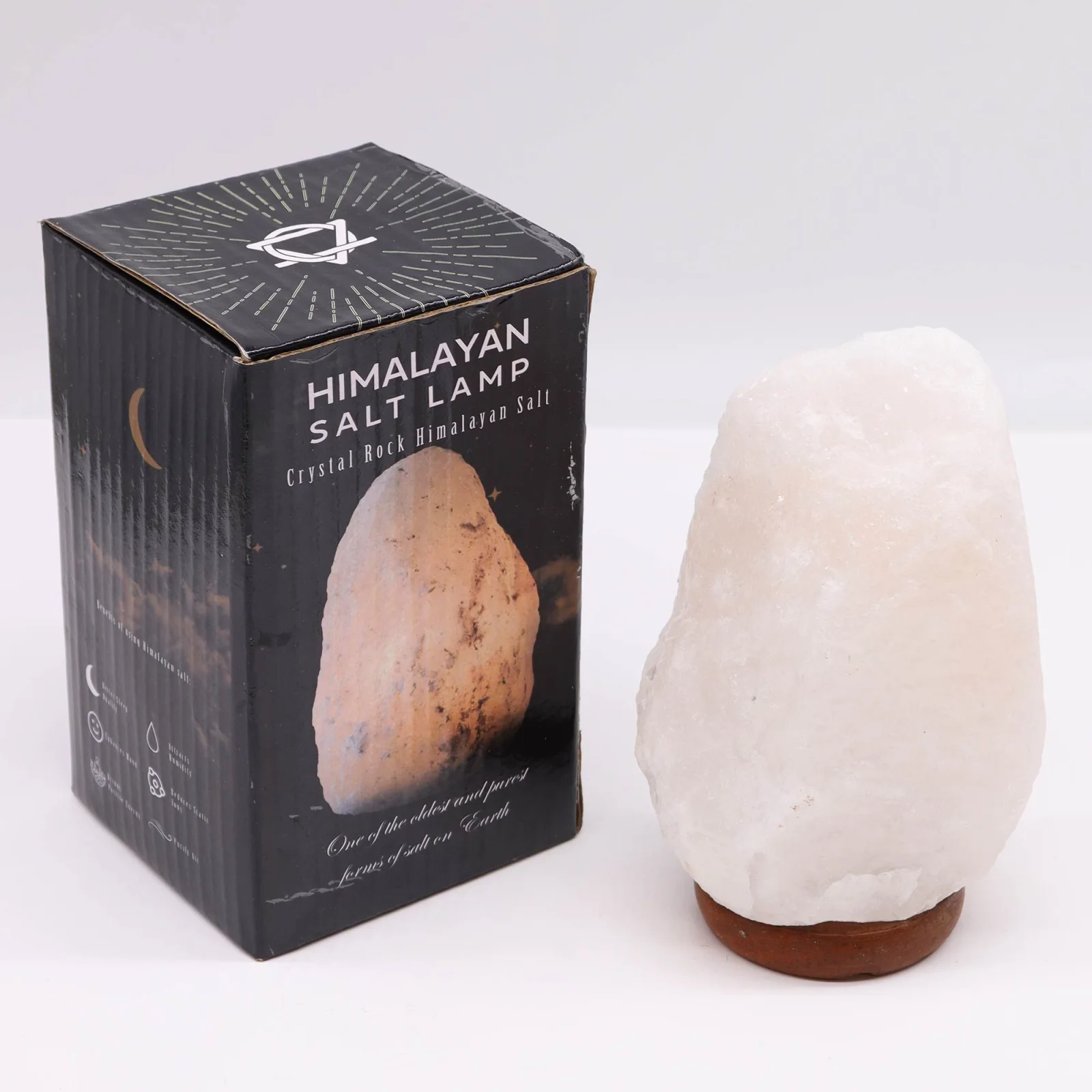 Soľná lampa z himalájskej soli – cca 2 – 3 kg – fotka 1