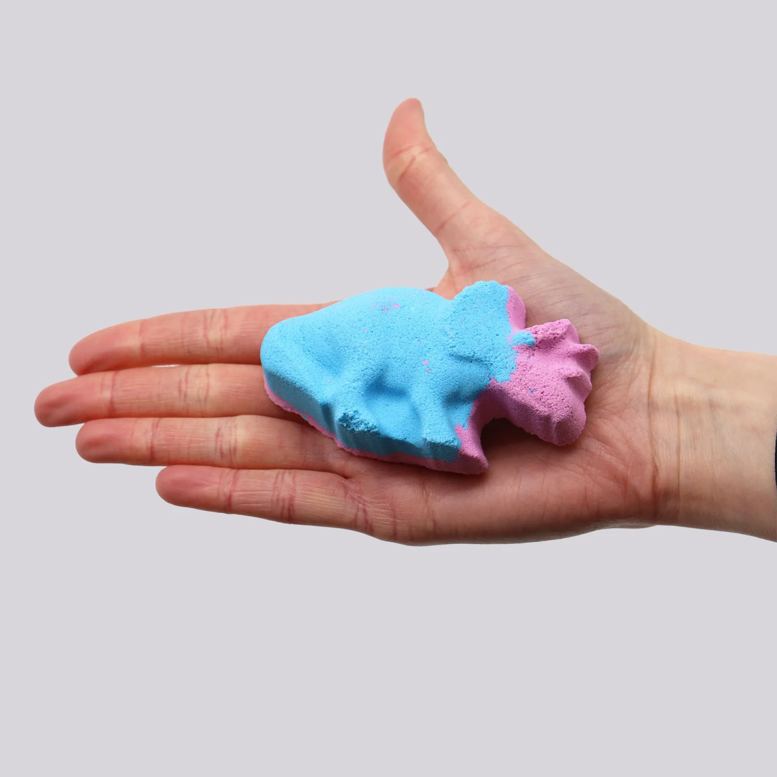 Bomba do kúpeľa Dinosaurus – čučoriedka, 80 g – fotka 1