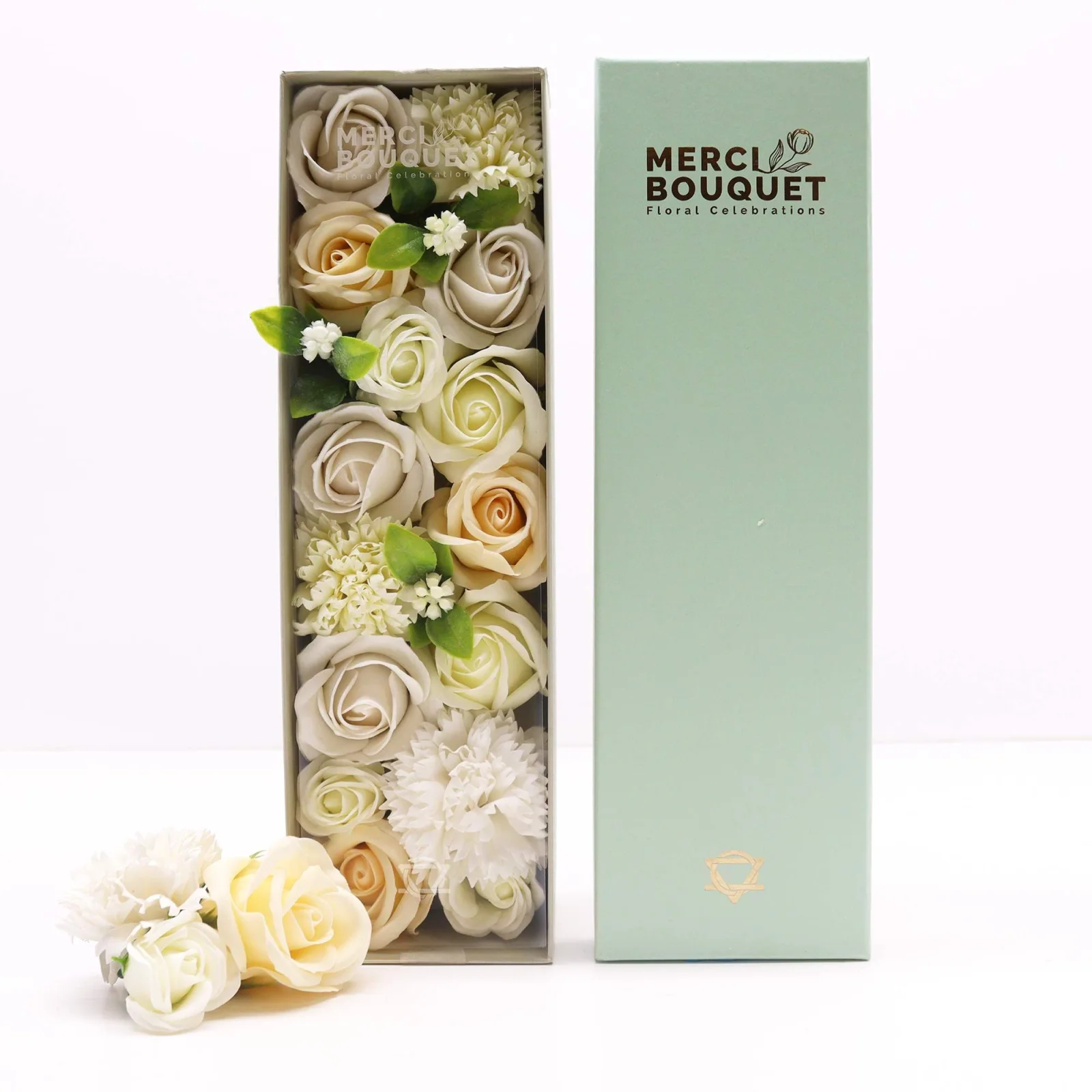 Dlhý box s mydlovými ružami – Wedding Blessings – fotka 1