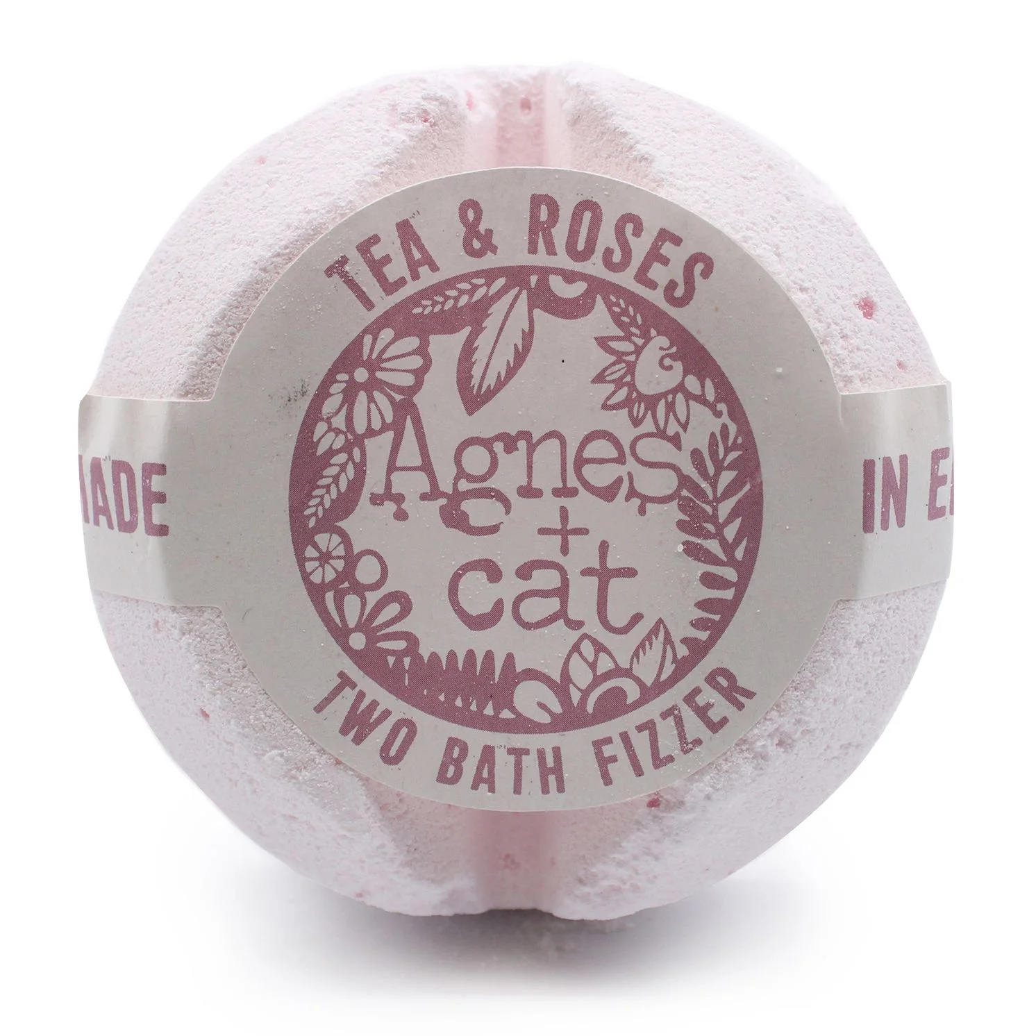 Bomba do kúpeľa Agnes + Cat Tea & Roses – čaj a ruže, 210 g – fotka 2