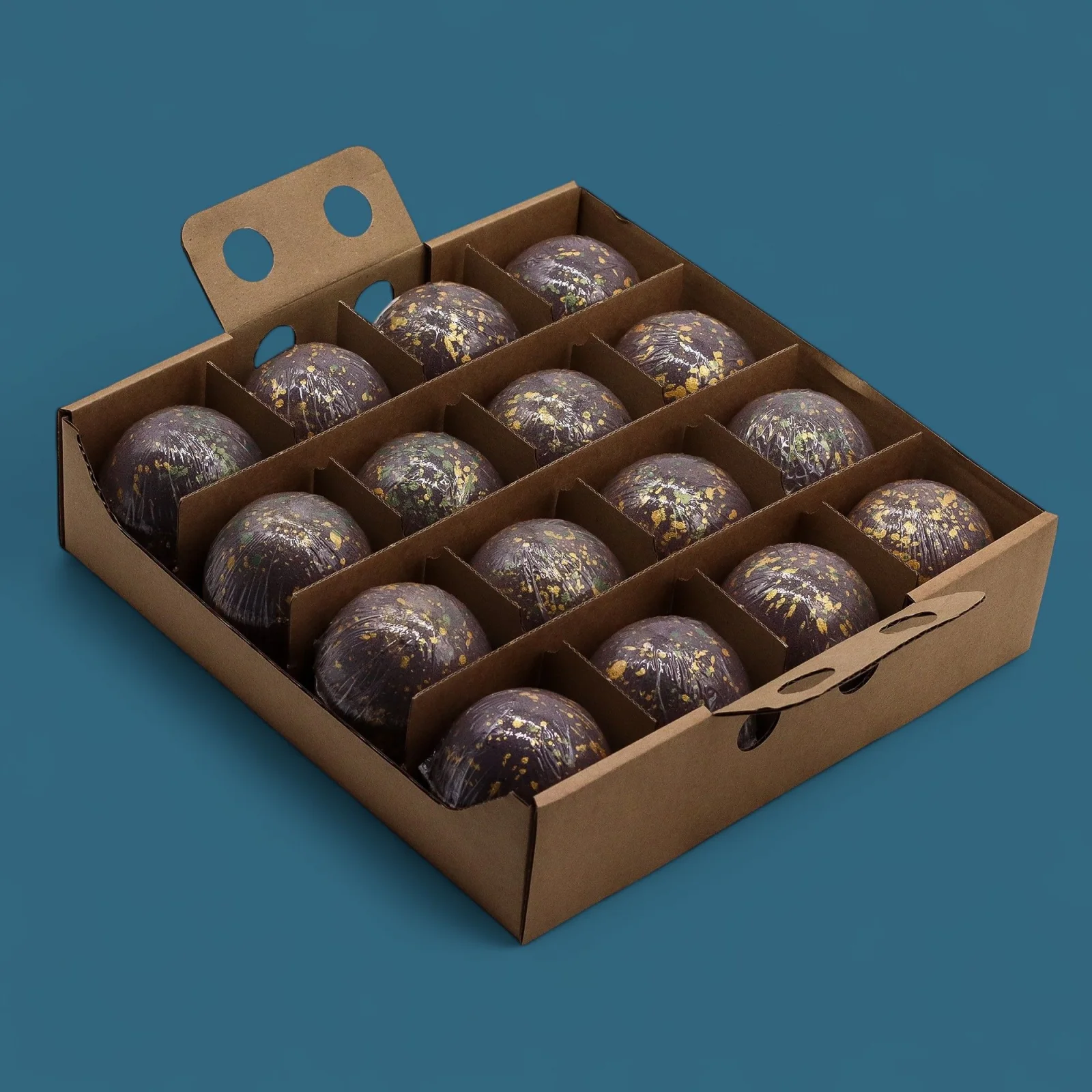 Bomba do kúpeľa Dubai – Emerald Oudh Truffle, 220 g – fotka 4