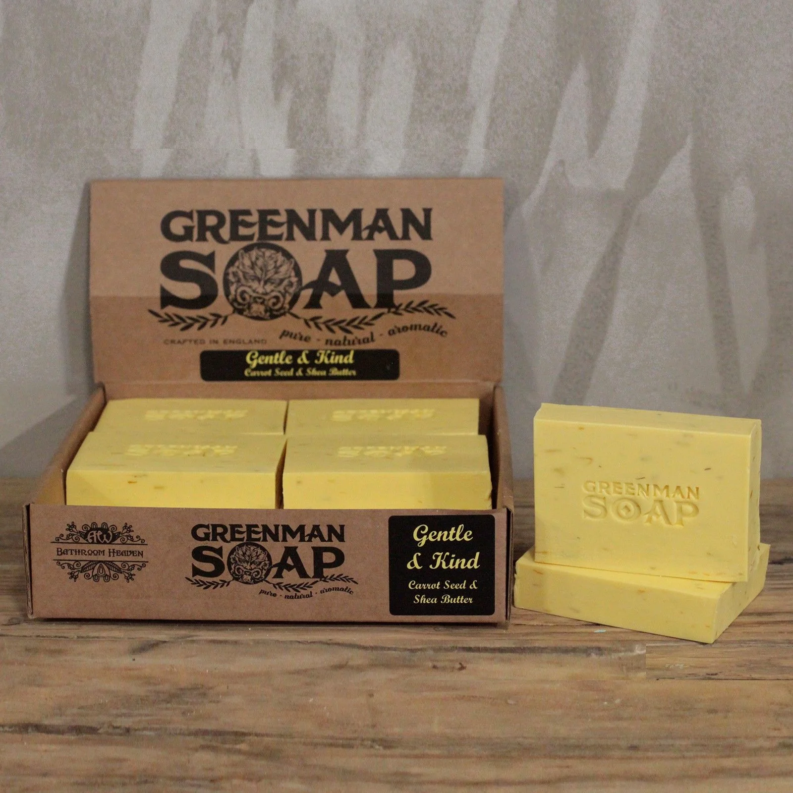 Mydlo Greenman Gentle & Kind – mrkva a bambucké maslo, 100 g – fotka 4