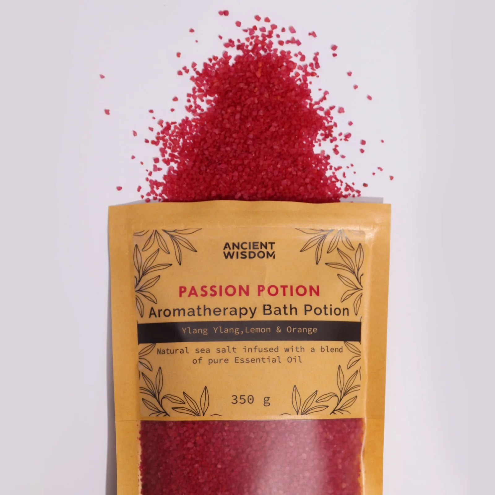 Soľ do kúpeľa Passion – ylang-ylang a citrus, 350 g – fotka 1