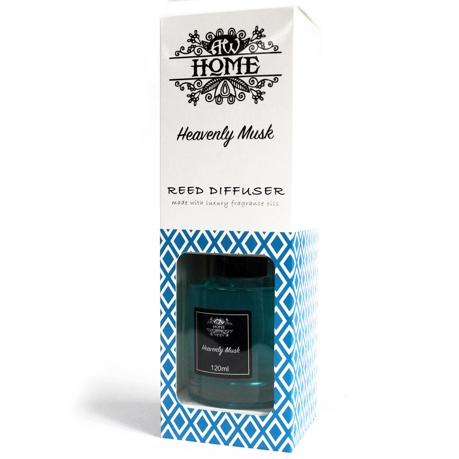 Difuzér s tyčinkami Heavenly Musk – biely mošus, 120 ml – fotka 4
