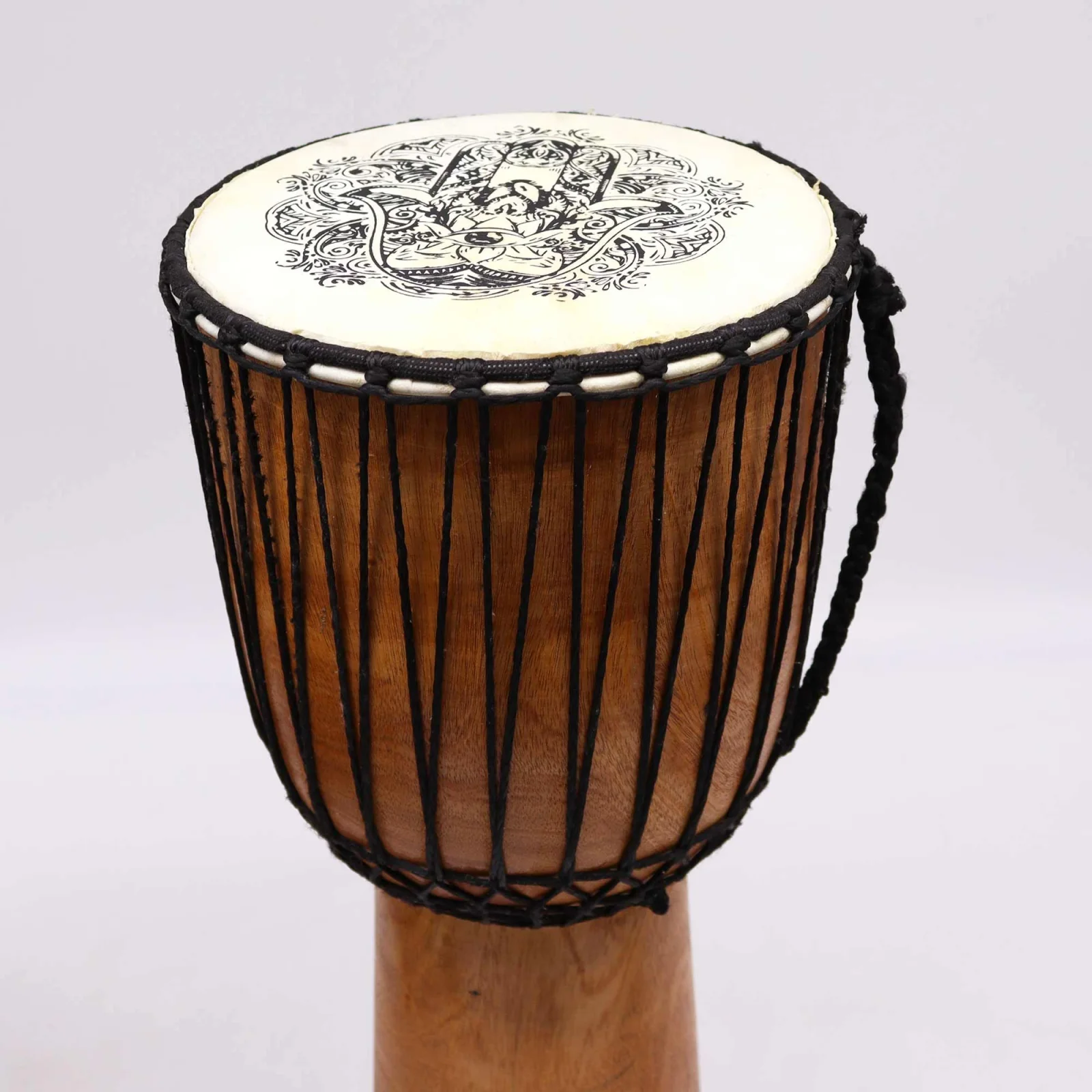 Djembe s širokým vrchom Hamsa, 50 cm – fotka 4