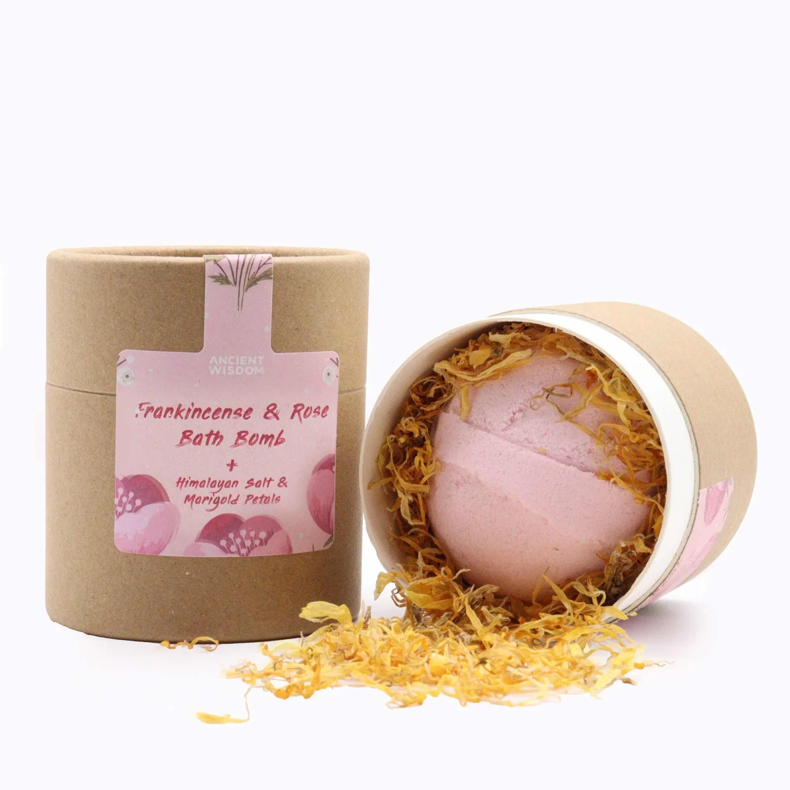 Sada do kúpeľa Blooming Pink Bliss – kadidlo a ruža – fotka 1